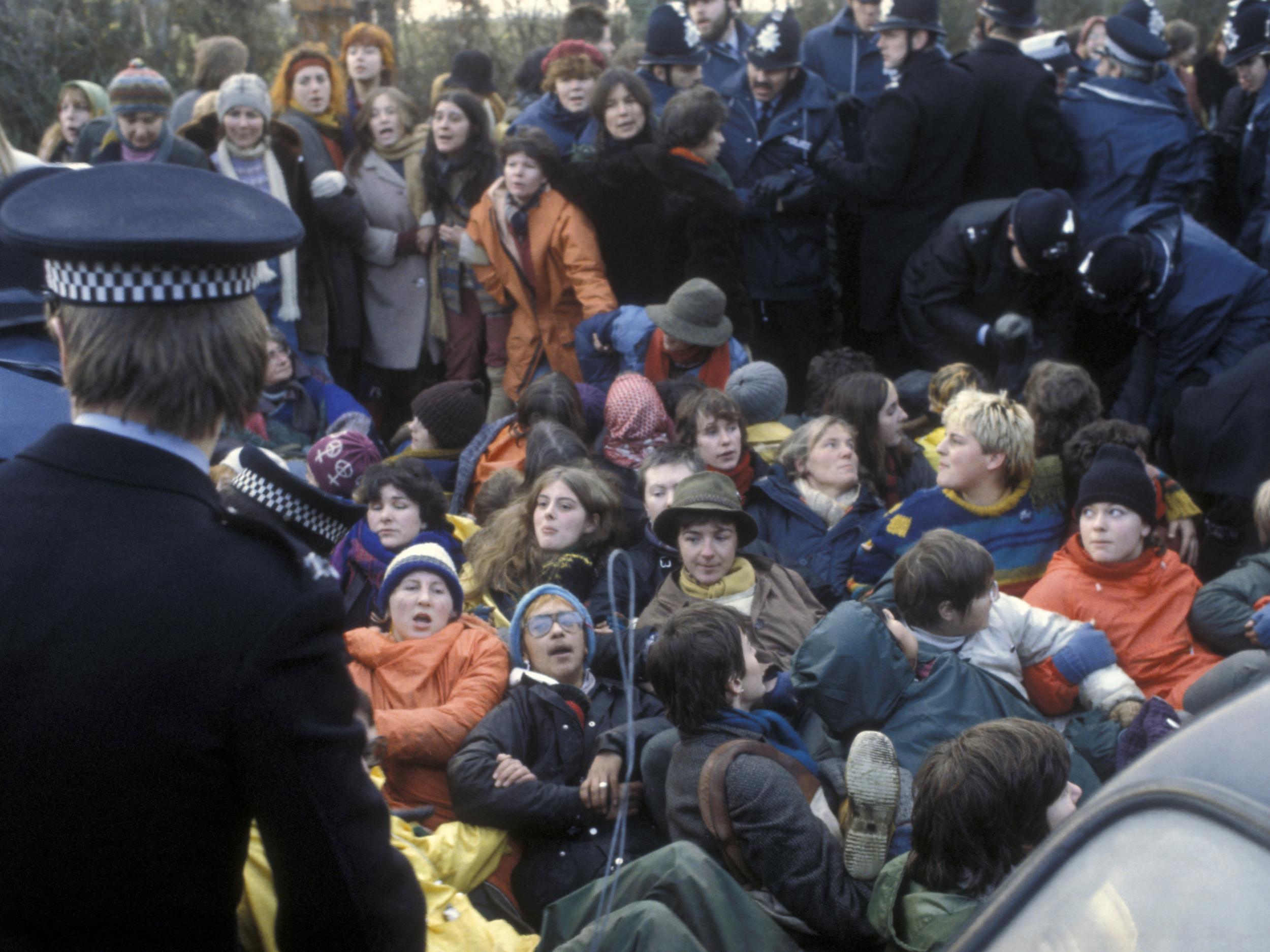 The Greenham Common Women’s Peace Camp was active for 19 years from 1981