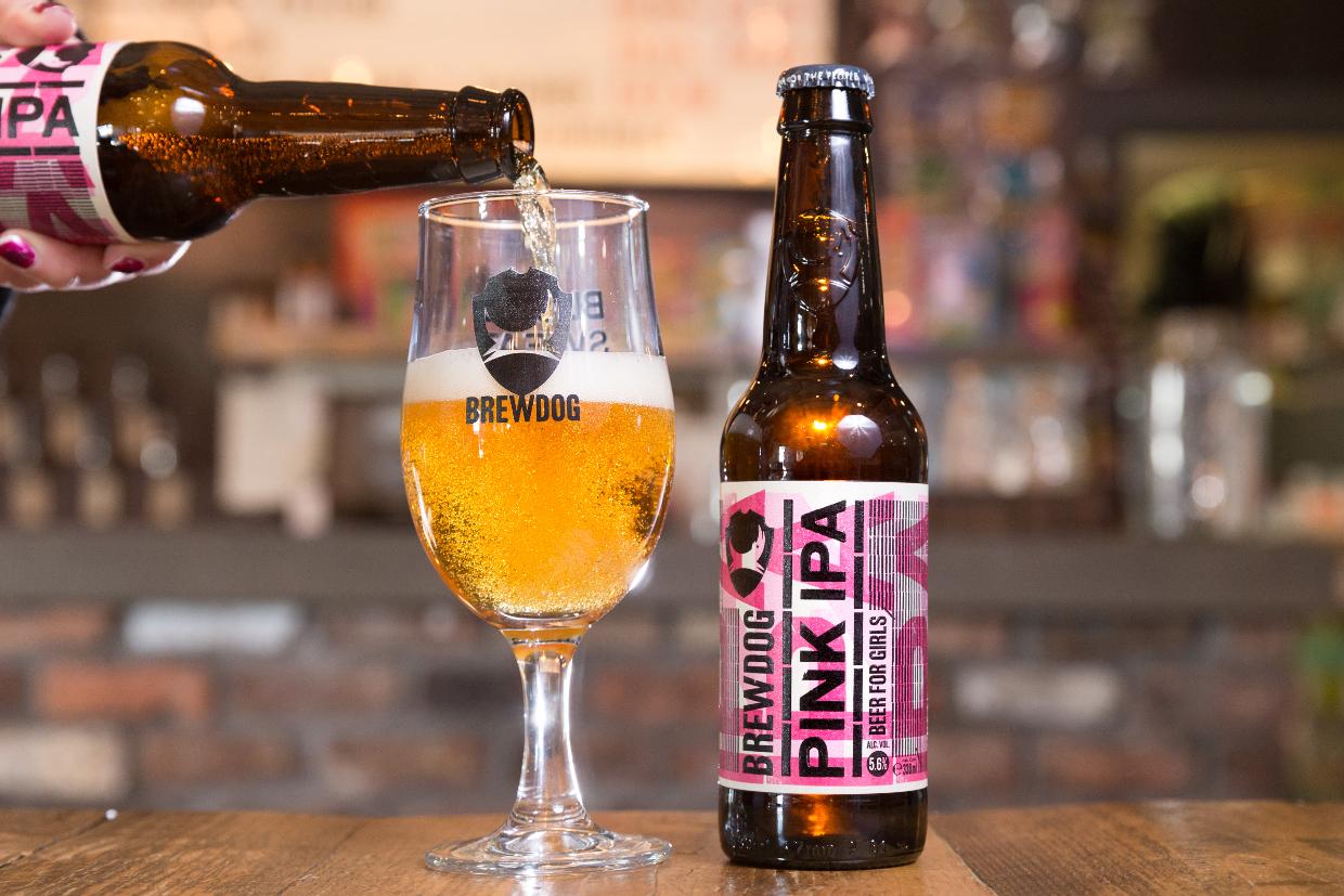 BrewDog launched Pink IPA for women (BrewDog)