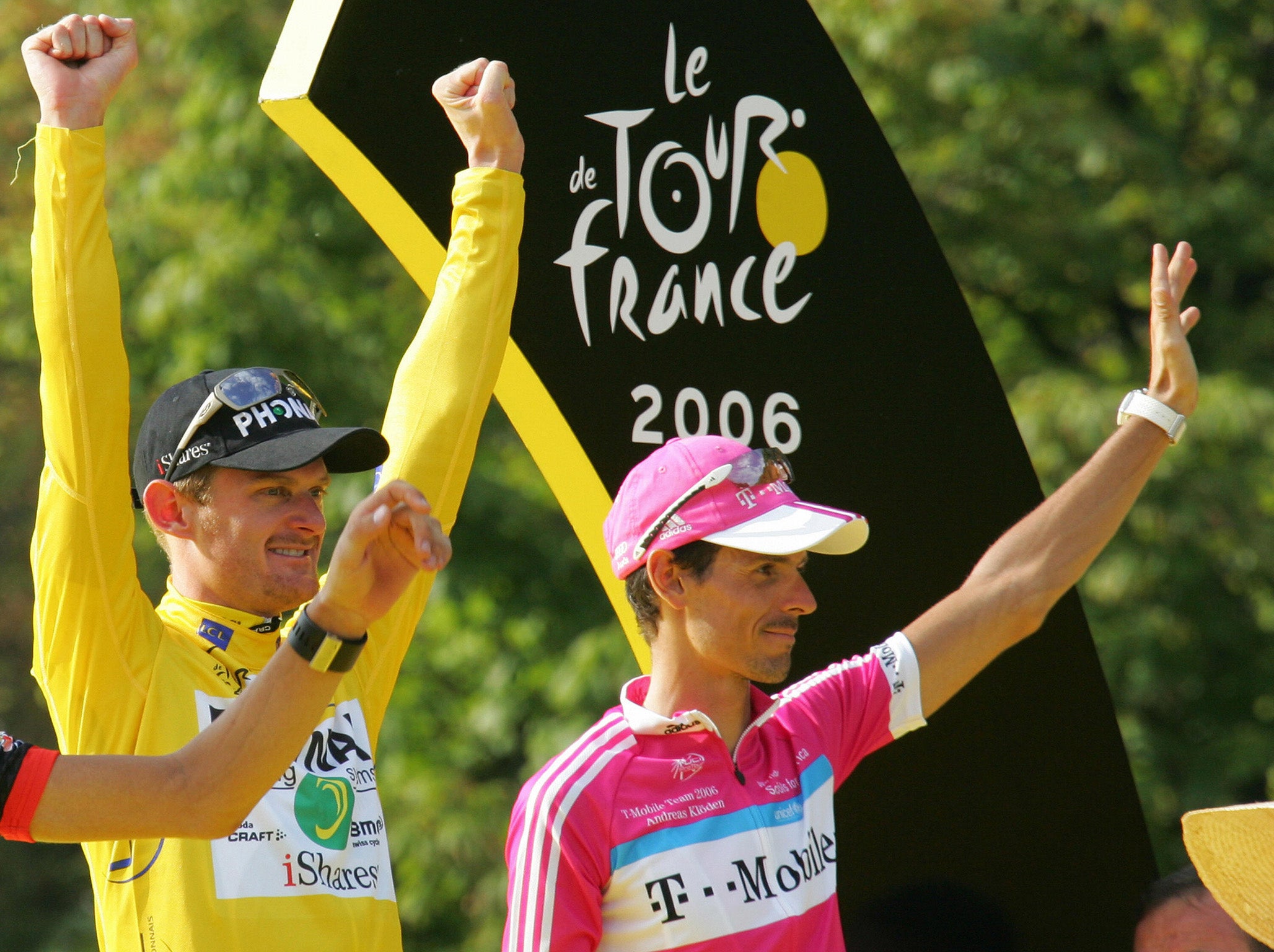 Floyd Landis was later stripped of his 2006 Tour de France title