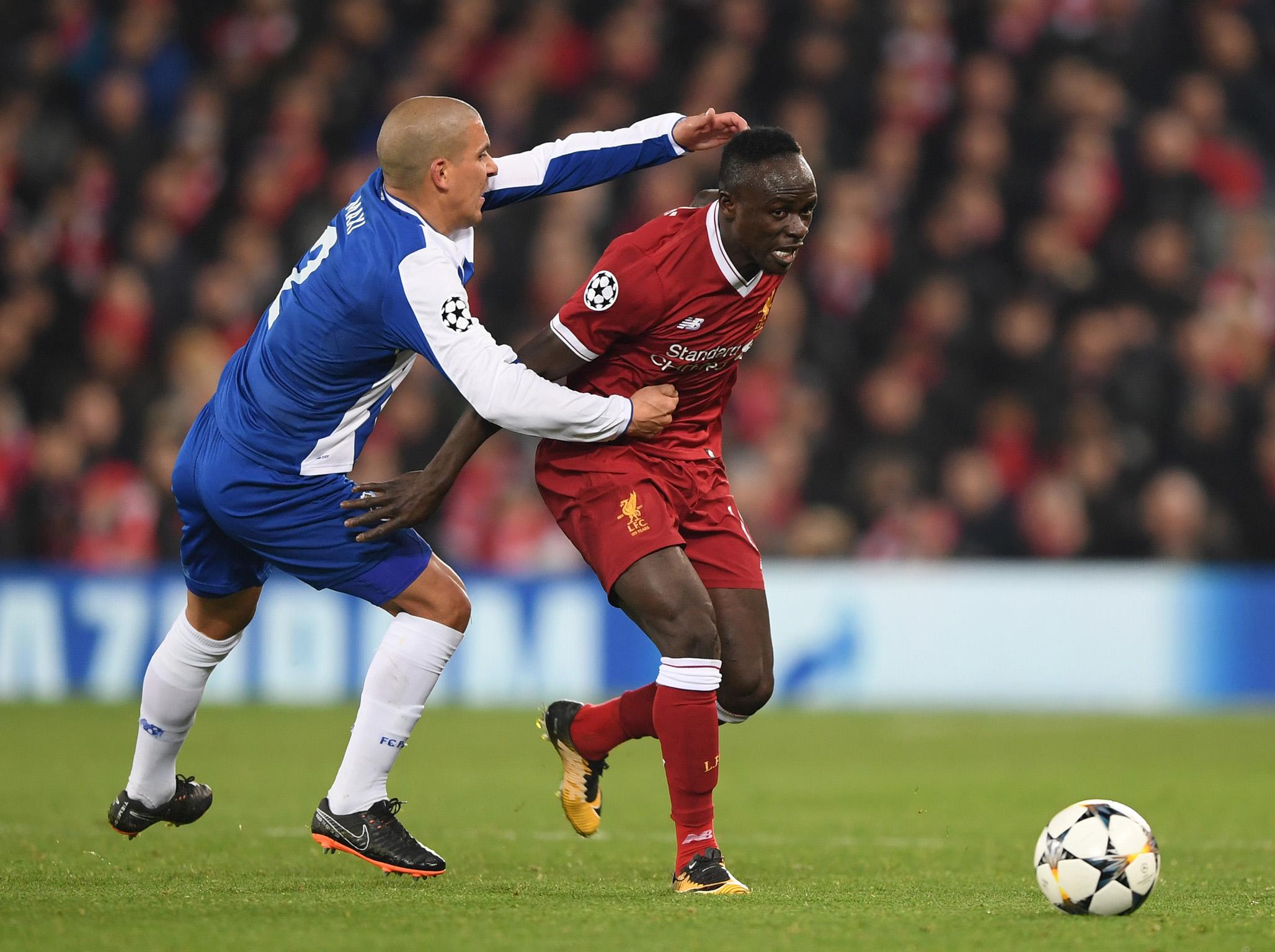 Mane struck the post for Liverpool (Getty Images)