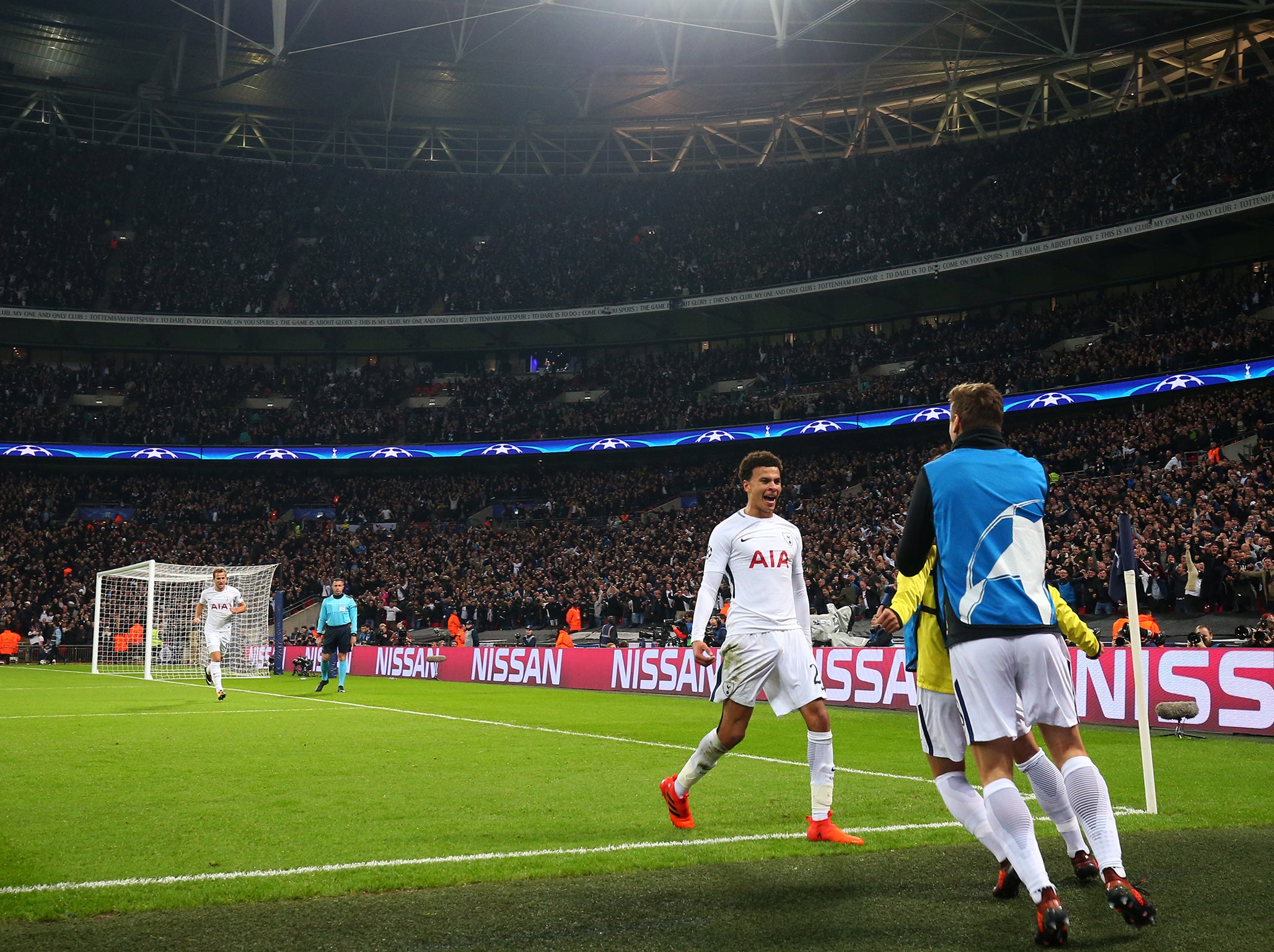 Tottenham entertain Juventus at Wembley Stadium this evening