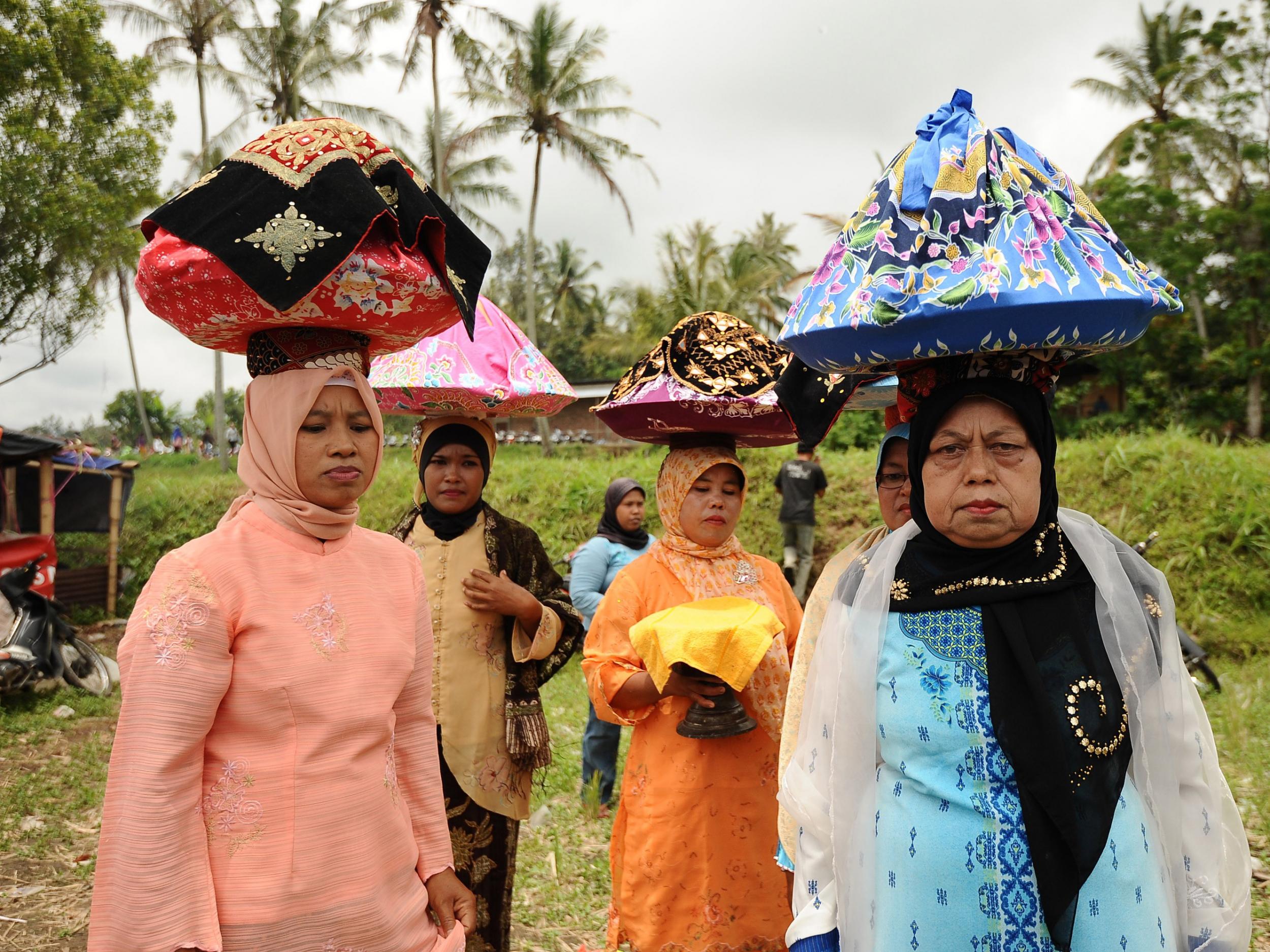 Mingan women of Indonesia are in charge of the land and choose their chiefs