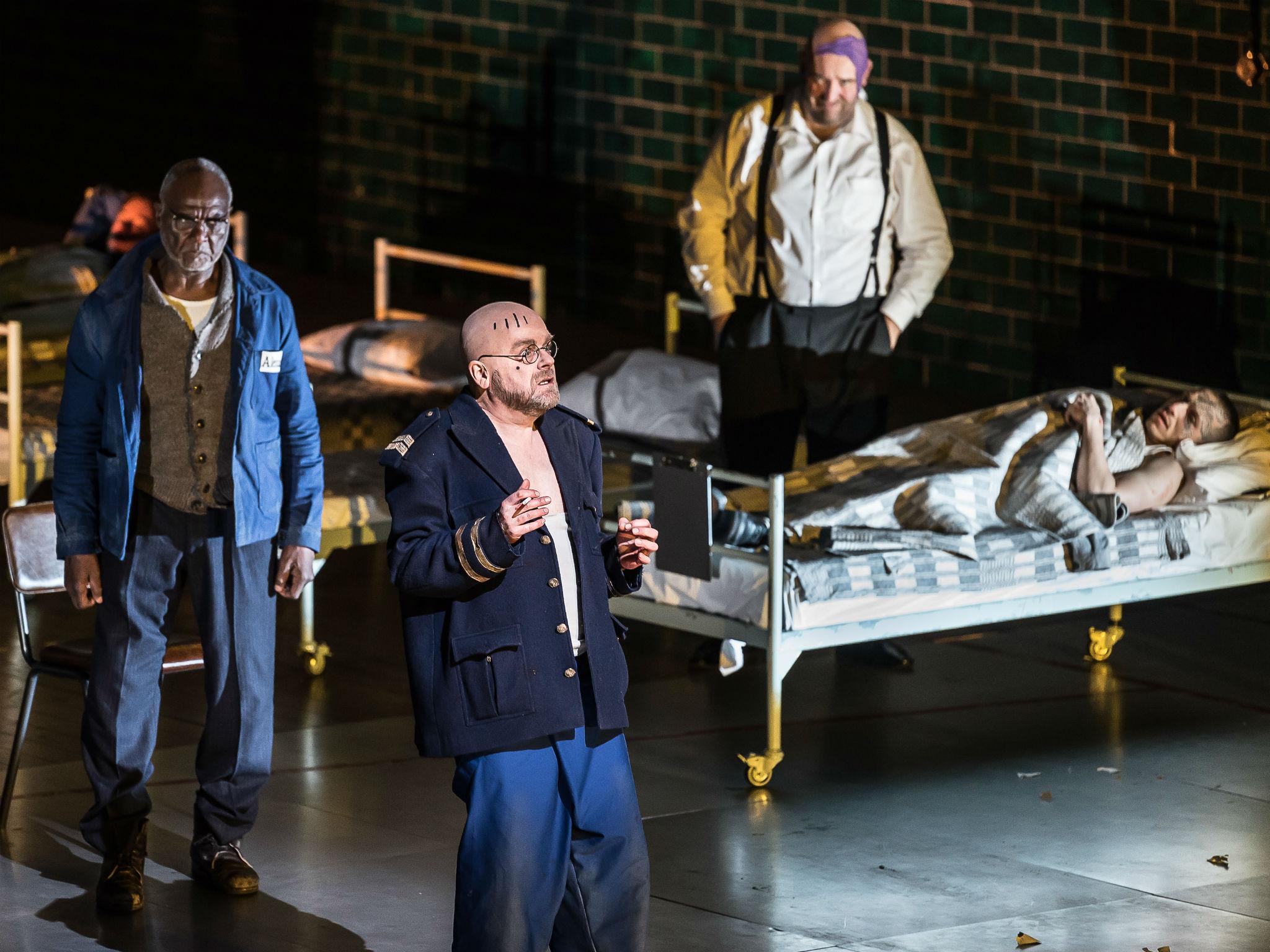 The cast of 'From The House of the Dead' at the Royal Opera House