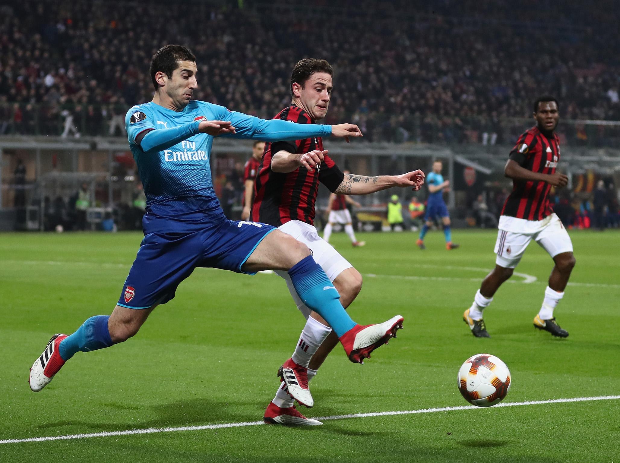 Henrikh Mkhitaryan impressed for the Gunners