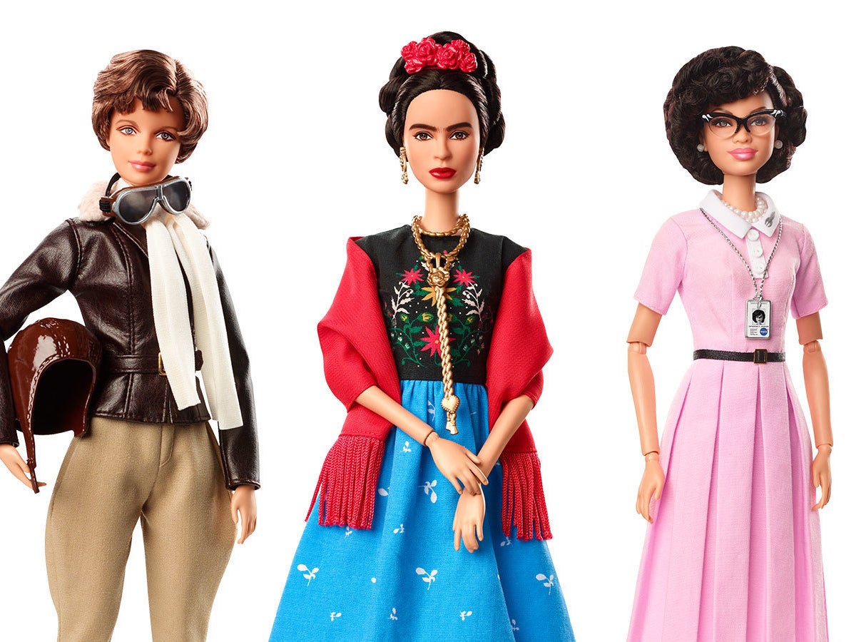 The Barbie does not feature Kahlo's famous unibrow