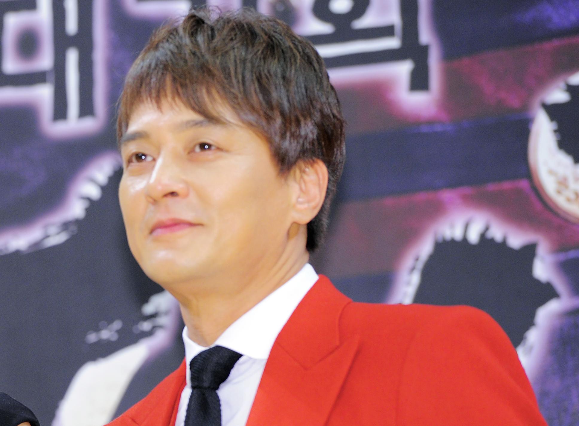 Jo Min-ki at 'The Great Seer' press conference in Seoul, South Korea, 2012