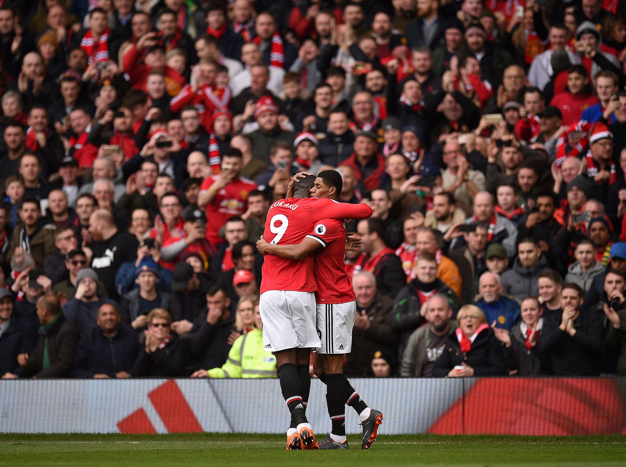 Marcus Rashford anf Romelu Lukaku were both superb