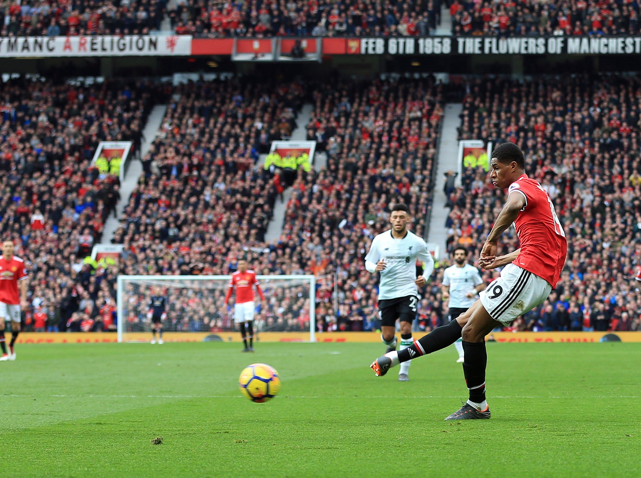 Rashford's second finish was as crisp as his first