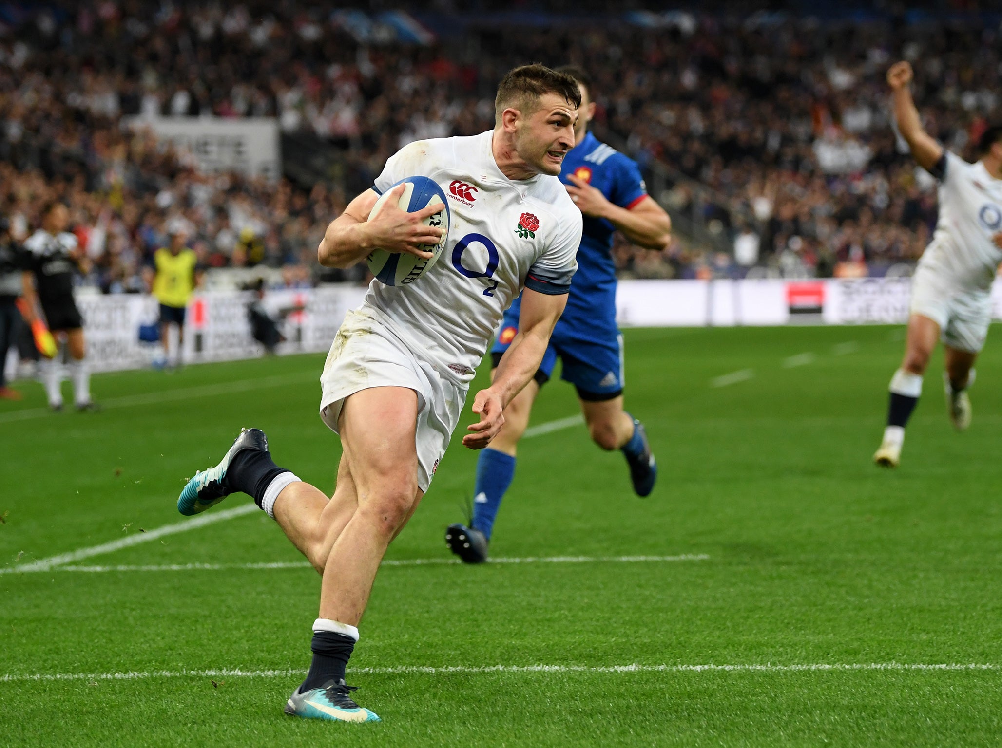 Jonny May's late try was not enough