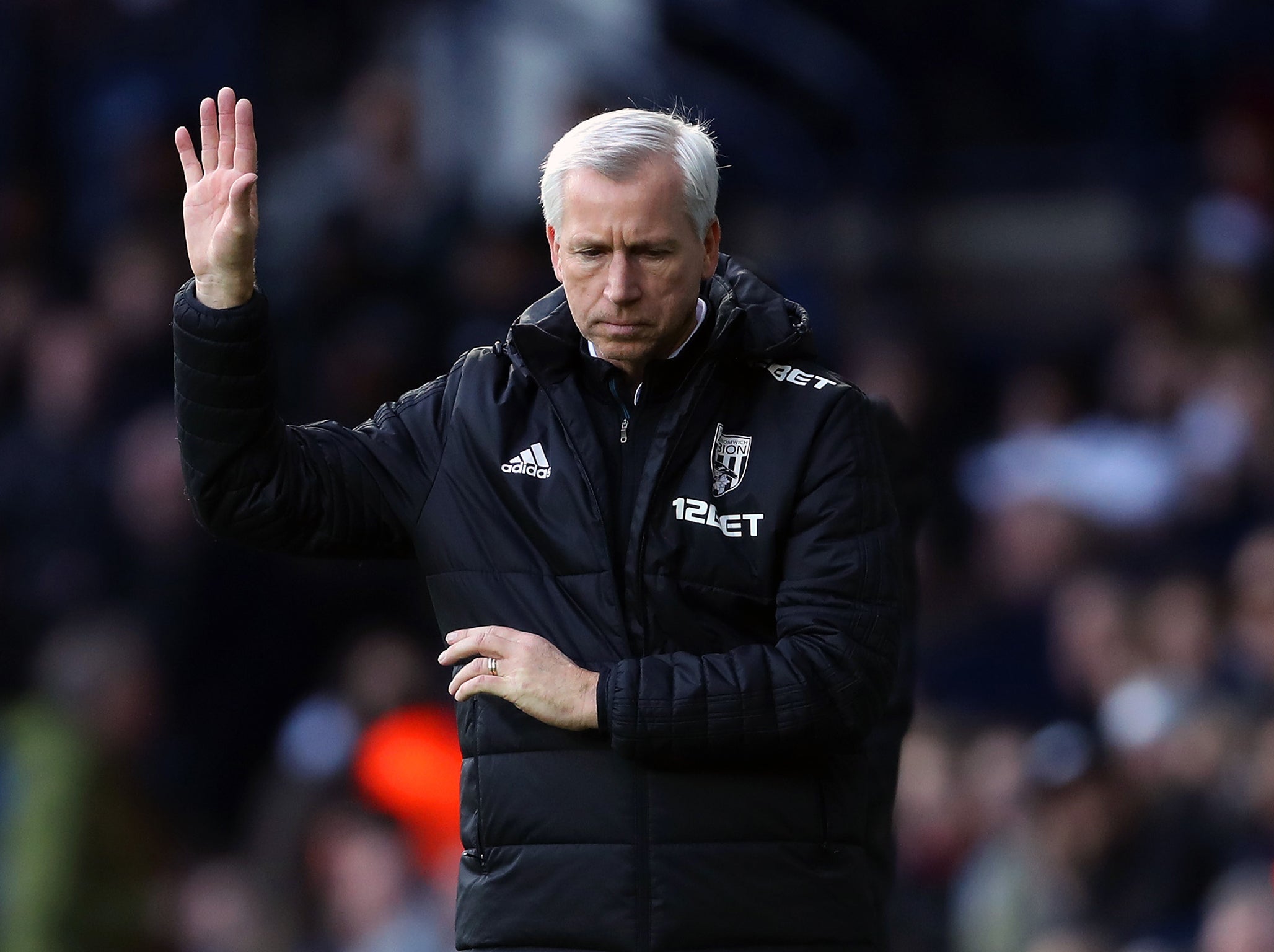 Alan Pardew’s West Brom are set for the drop