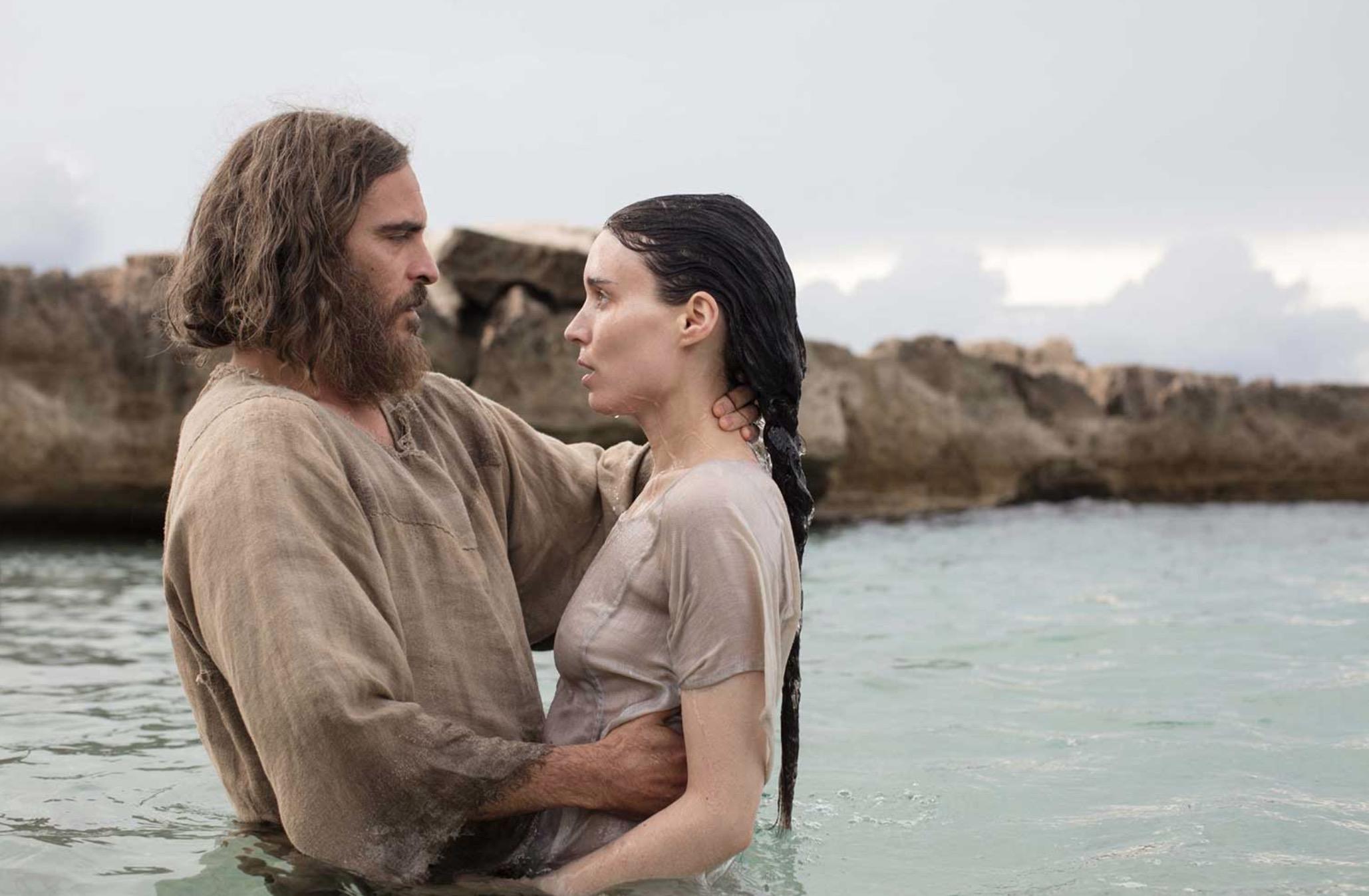 Joaquin Phoenix and Rooney Mara in Mary Magdalene (Focus Features)