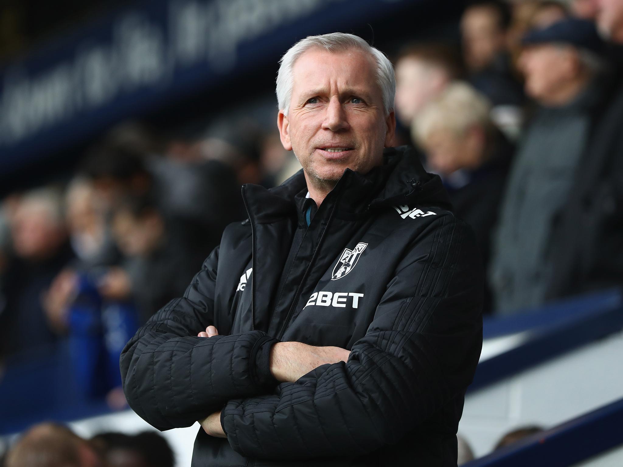 Alan Pardew’s future at West Brom hangs in the balance