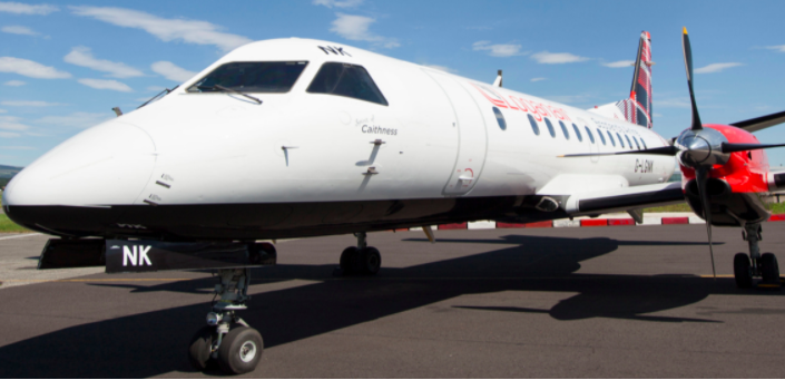 Border force: the Scottish airline, Loganair, will be flying from Carlisle airport from 4 June 2018