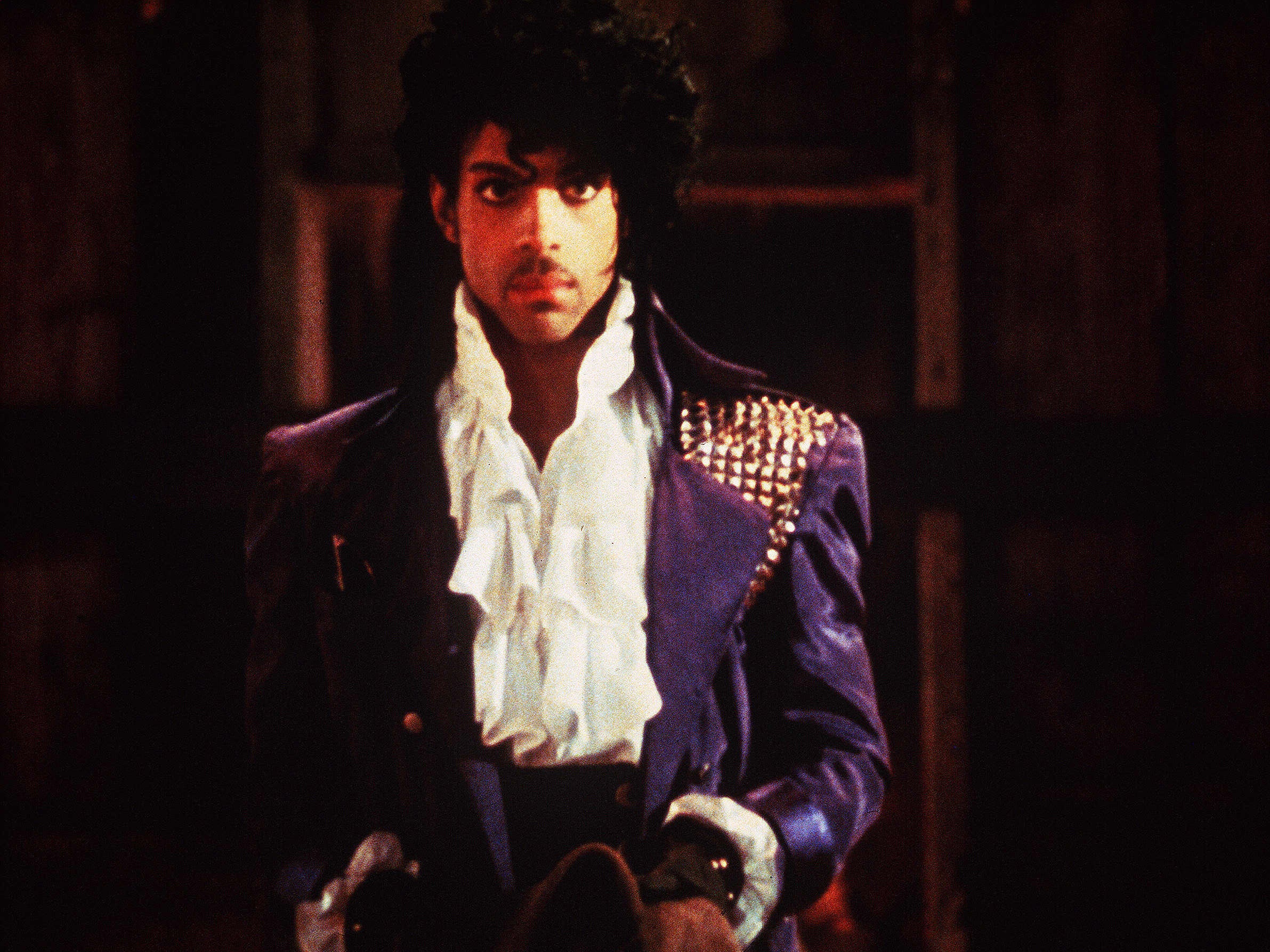 Pop star Prince is closely identified with the colour purple