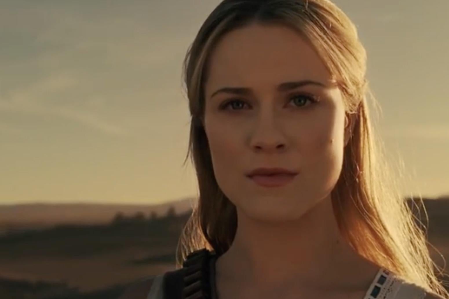 Evan Rachel Wood in 'Westworld.' Credit: HBO