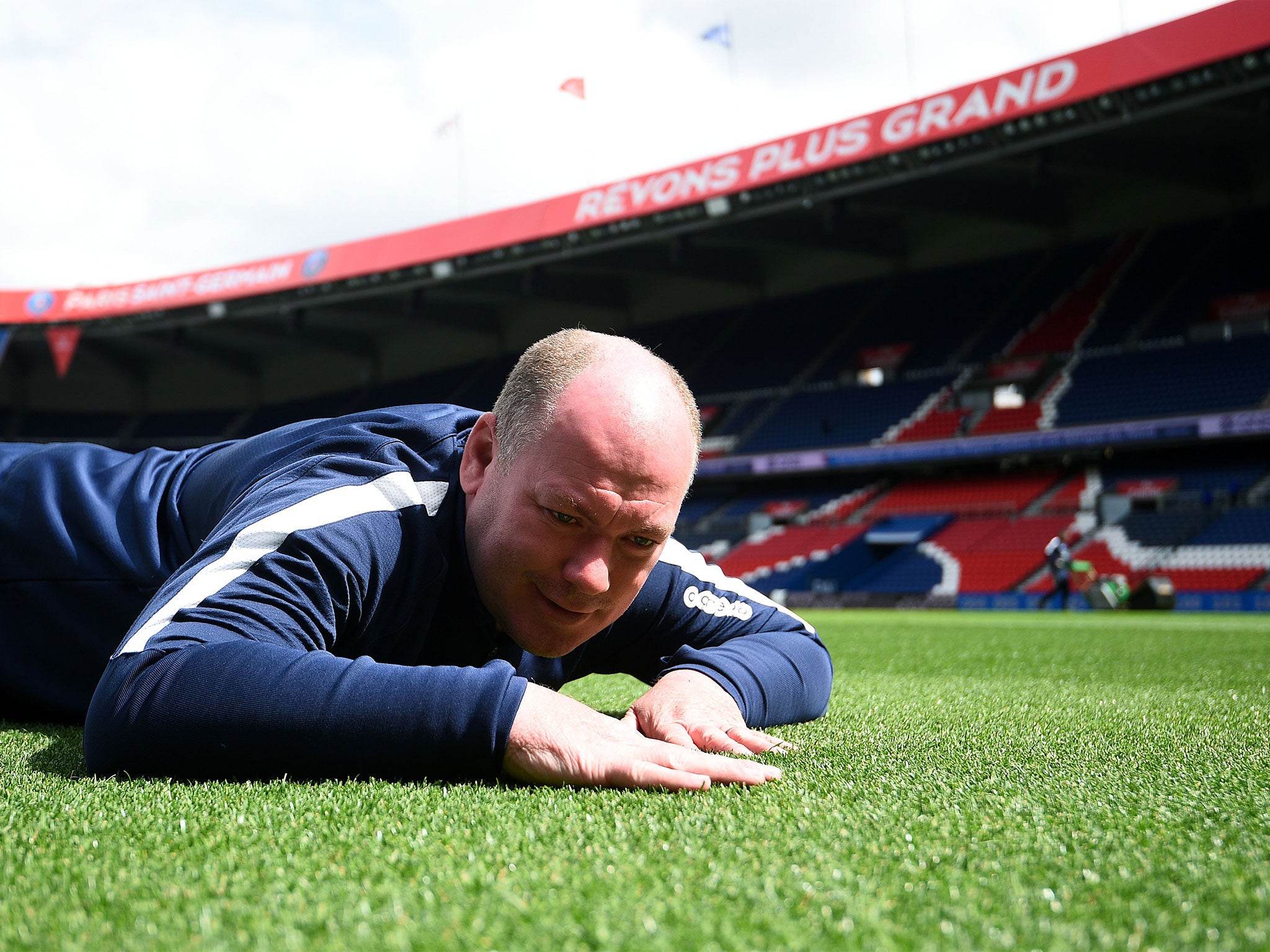 Brit Jonathan Calderwood oversees Paris Saint-Germain's facilities