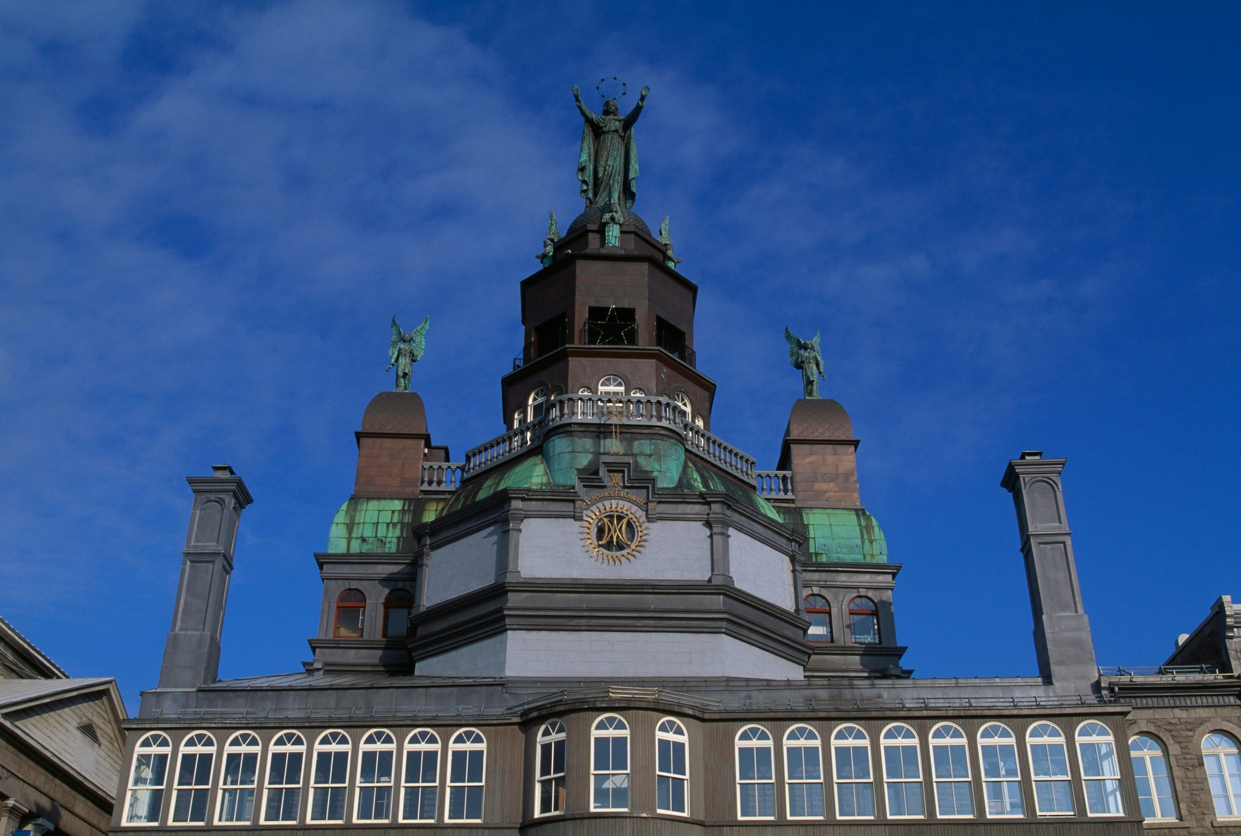 The statue of the Virgin Mary atop the Notre-Dame-de-Bon-Secours Chapel, in Old Montreal, is mentioned in ‘Suzanne’