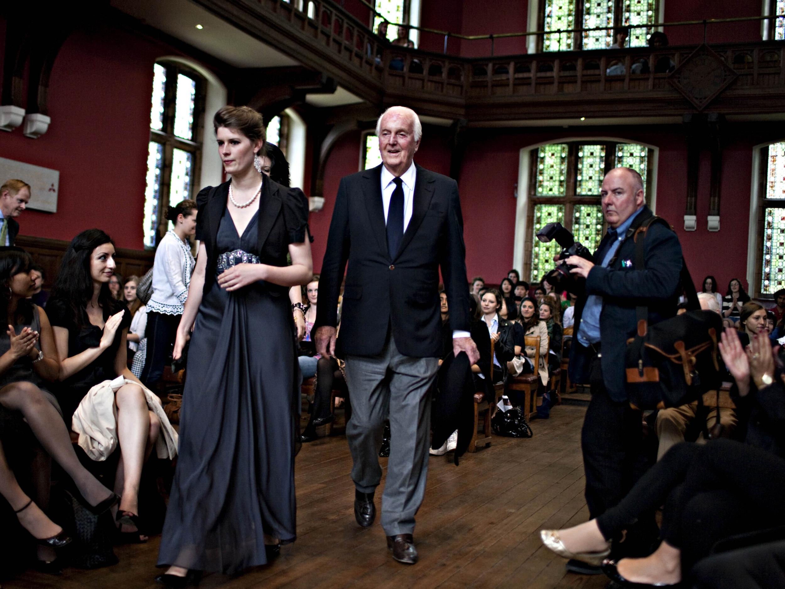 The French designer spoke at the Oxford Union in 2010