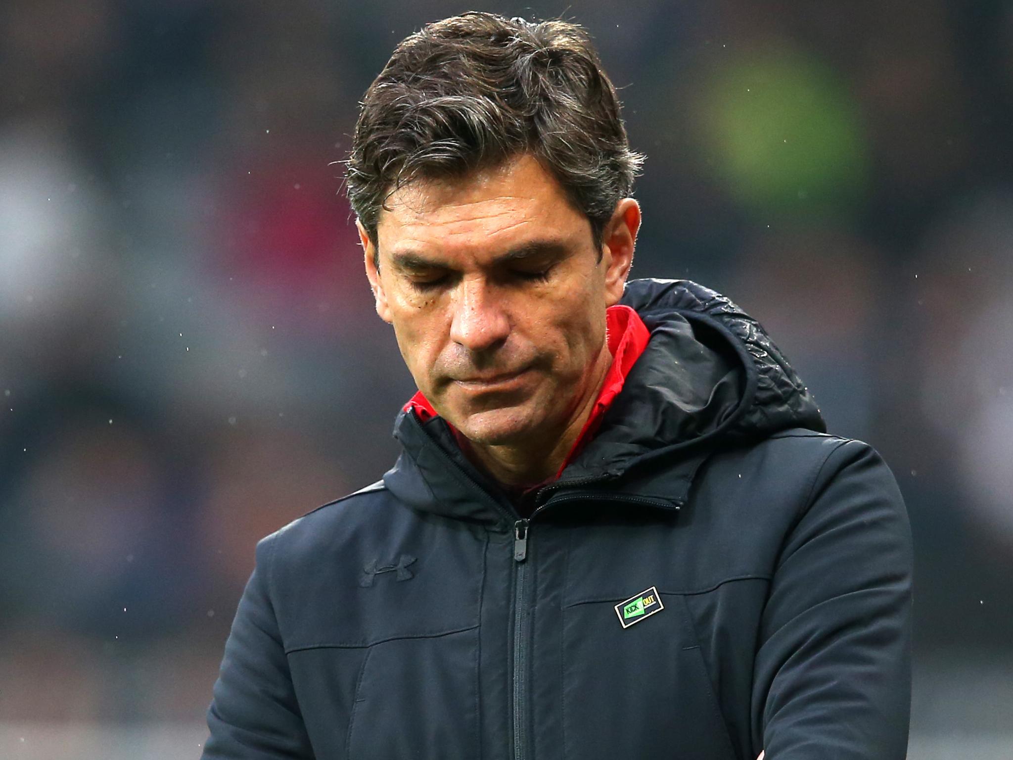 Hughes replaces Mauricio Pellegrino who failed to lift Southampton out of their malaise