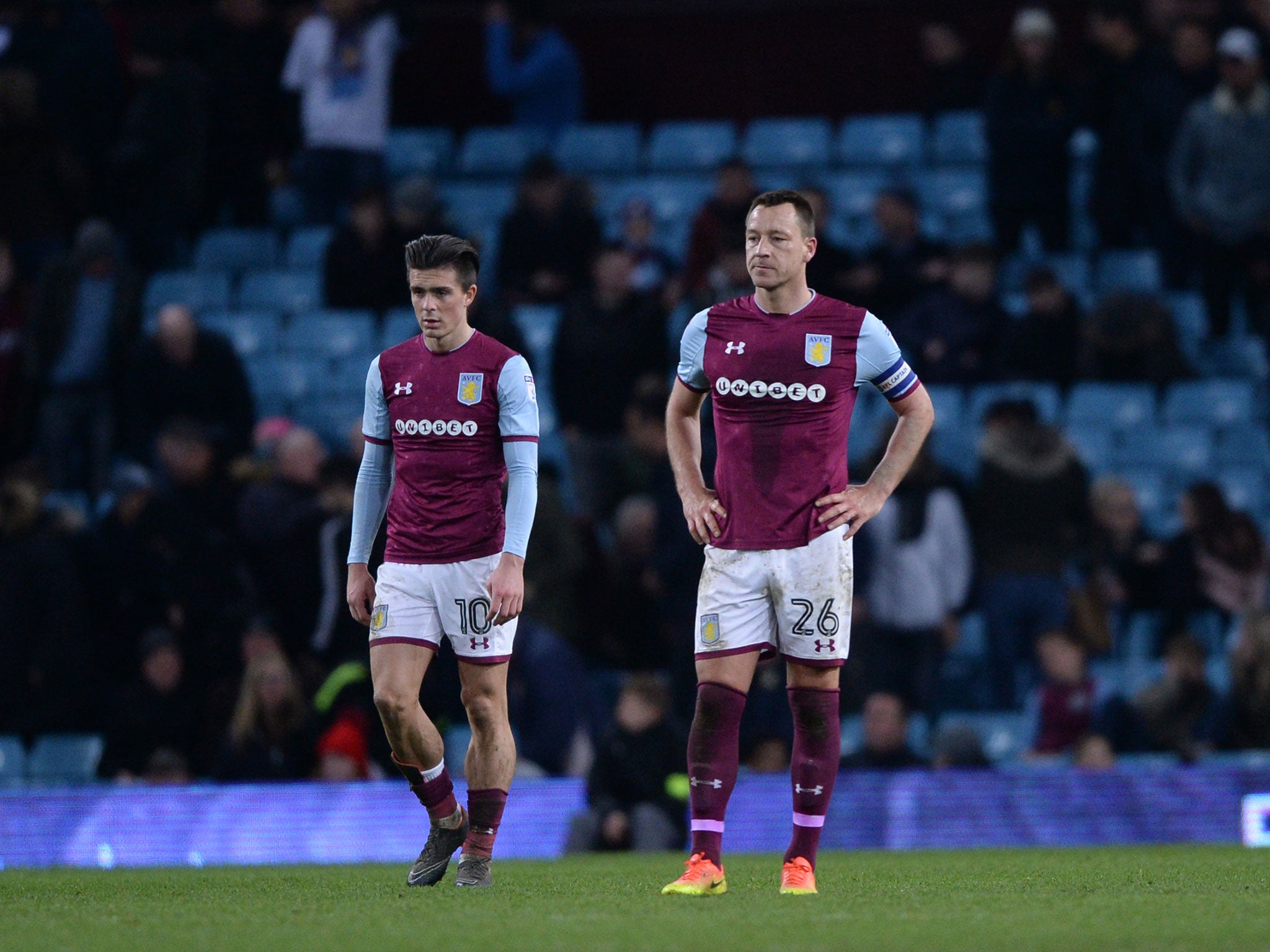 Aston Villa suffered a surprise defeat at home