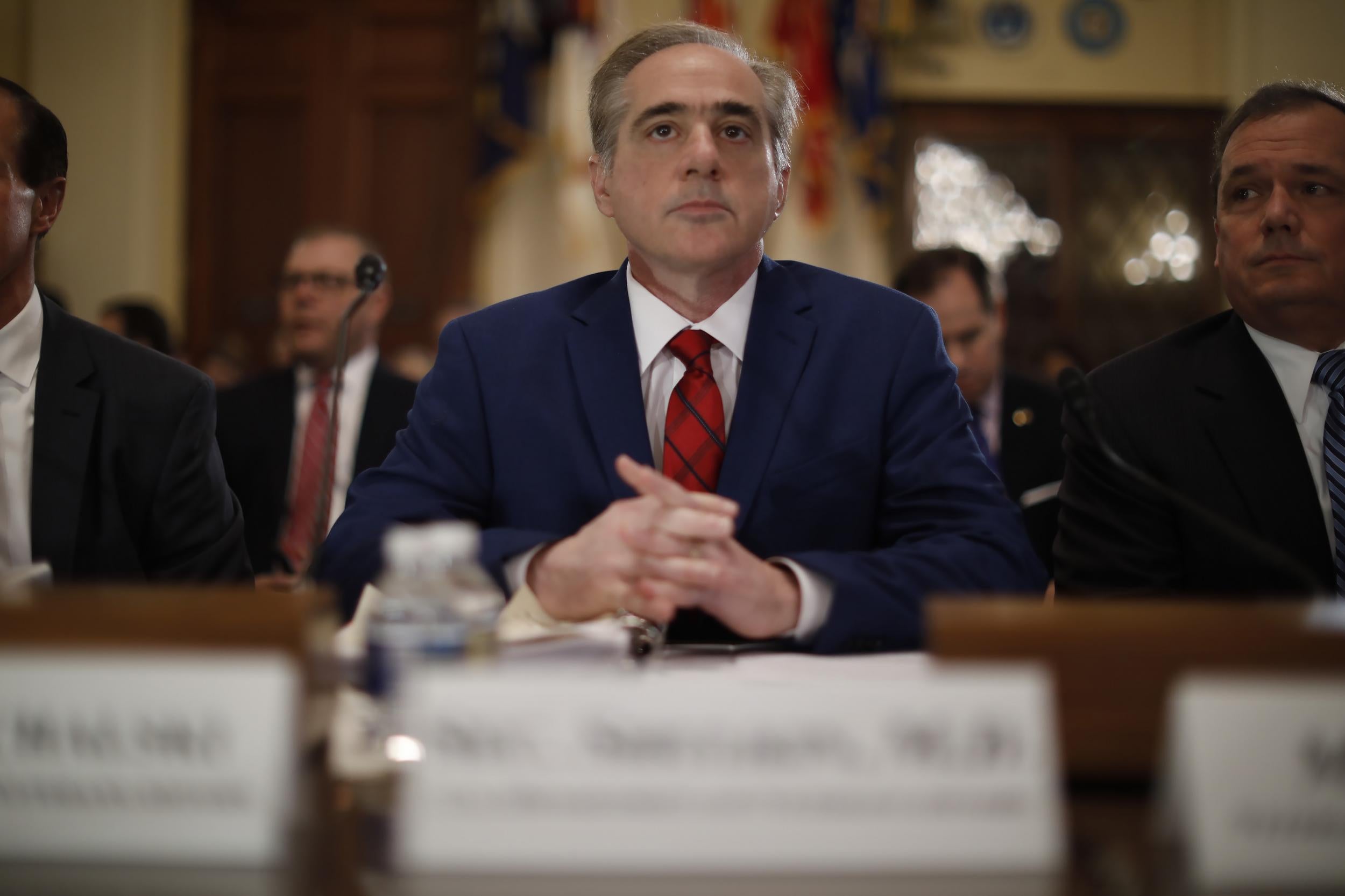 Veterans Affairs Secretary David Shulkin testifies before the House Veterans' Affairs Committee on Capitol Hill