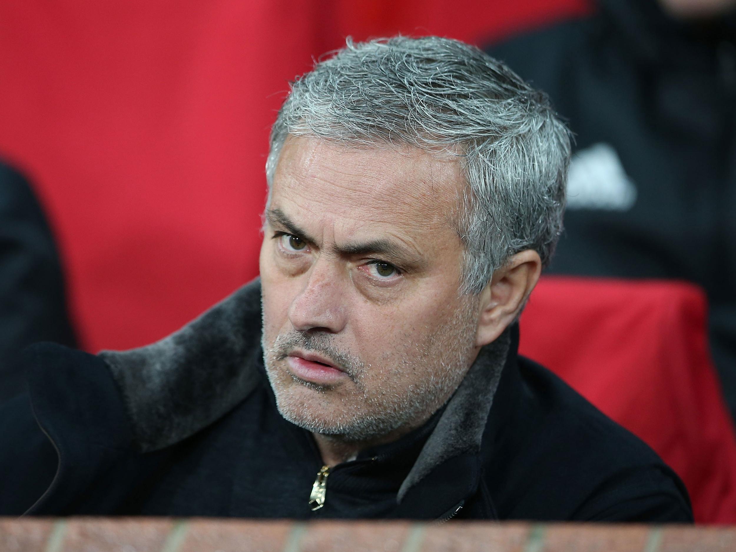Mourinho watched his side crash out of Europe on Tuesday