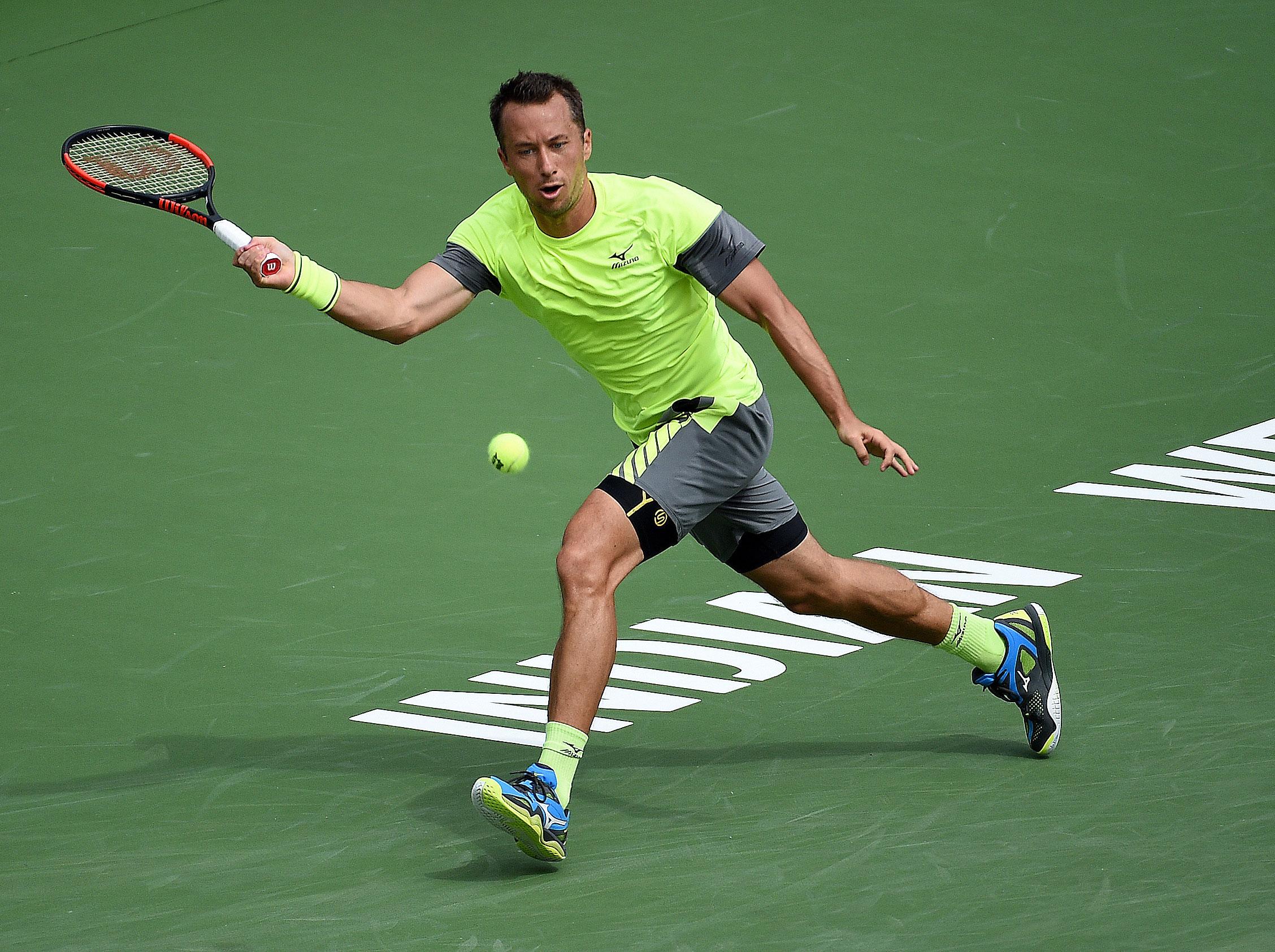 Philipp Kohlschreiber will play Frenchman Pierre-Hugues Herbert next