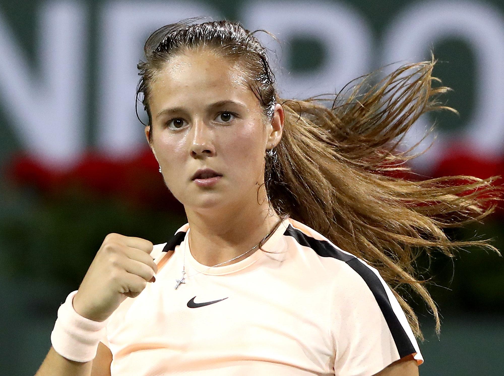 Kasatkina will now face Angelique Kerber in the quarter finals