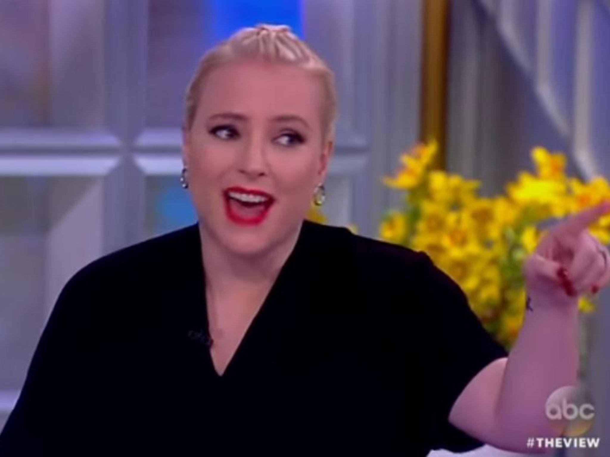 Meghan McCain, the daughter of John McCain, says the Clintons should 'move on'