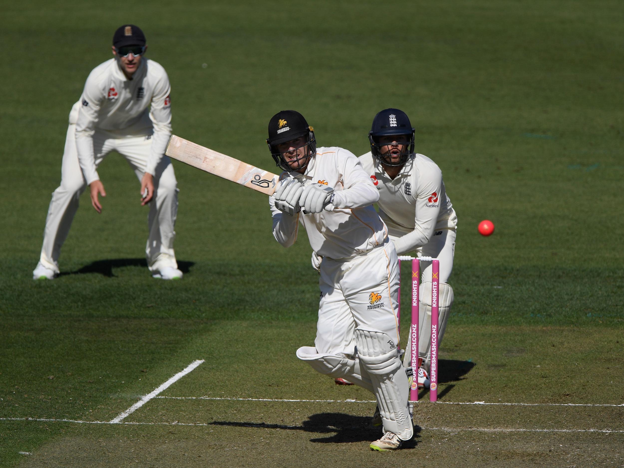 Blundell made three figures as England were made to work