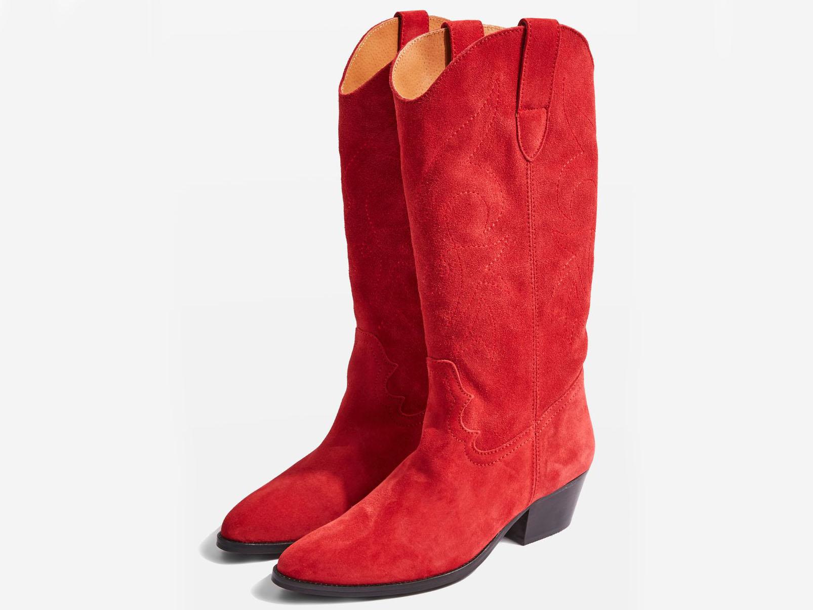 Devious western boots, £99, Topshop