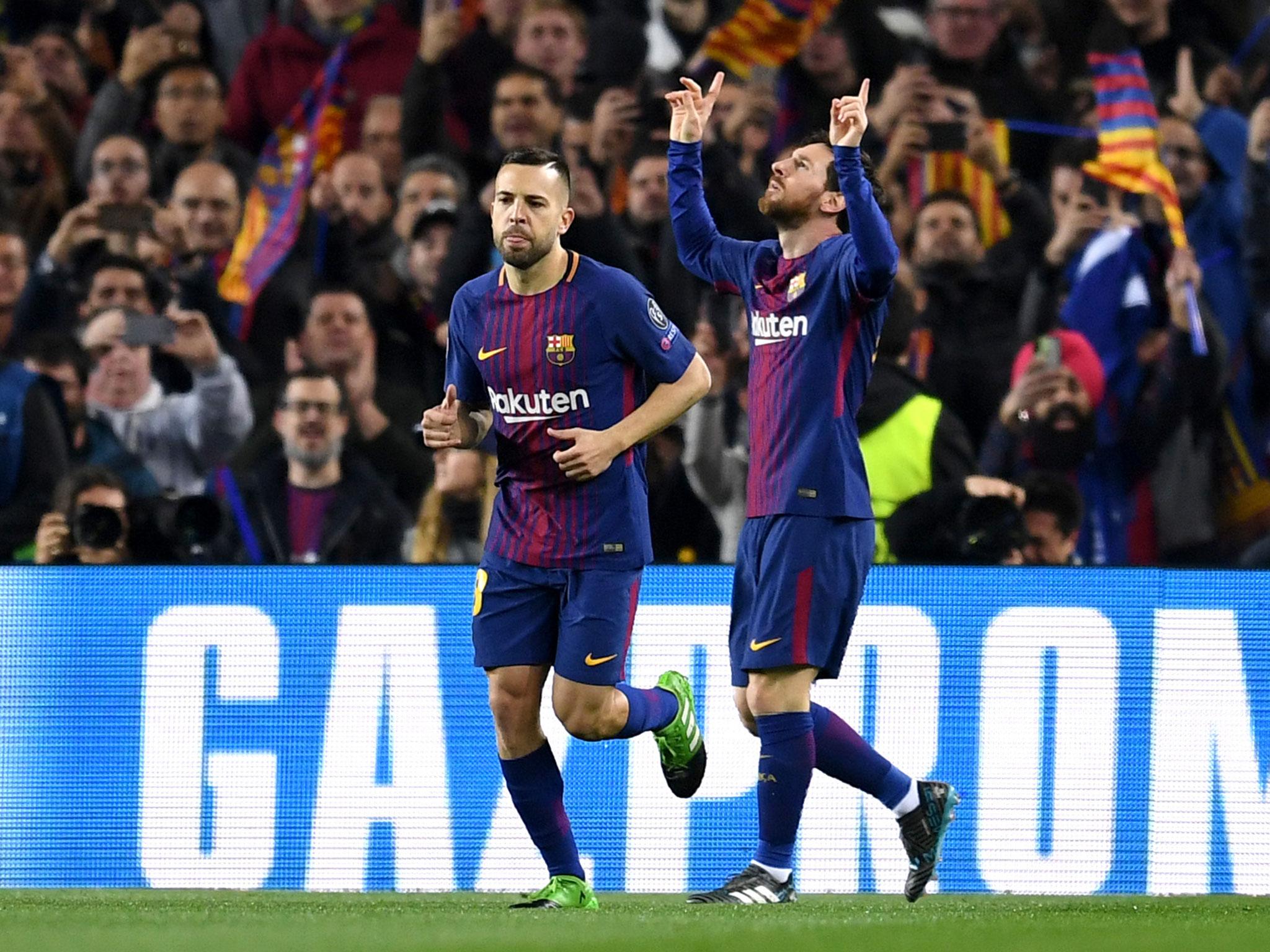 Lionel Messi scored twice as Barcelona knocked out Chelsea