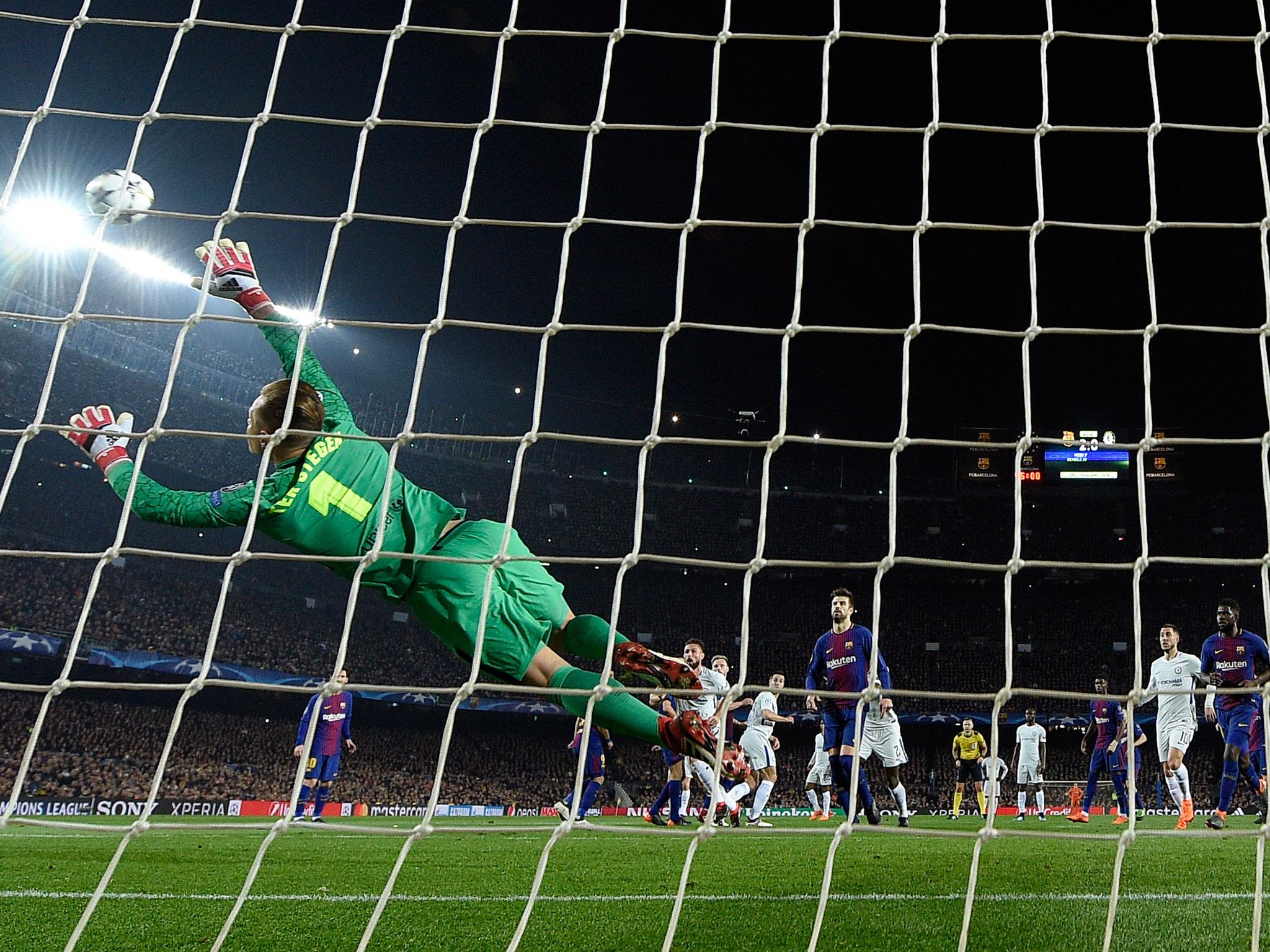 Made a smart stop from Willian in the first half but was relieved to see Marcos Alonso’s free-kick clatter against the post just before the interval.