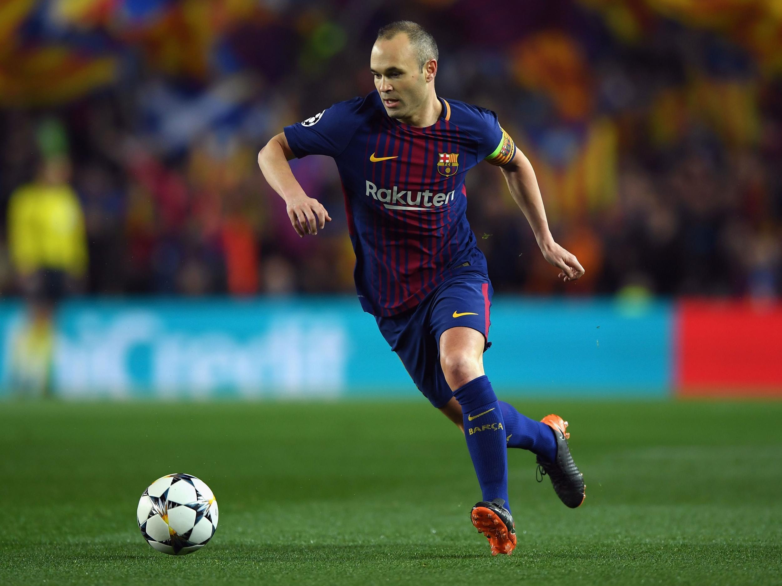 Andres Iniesta could end his glittering Barcelona career at the end of the season