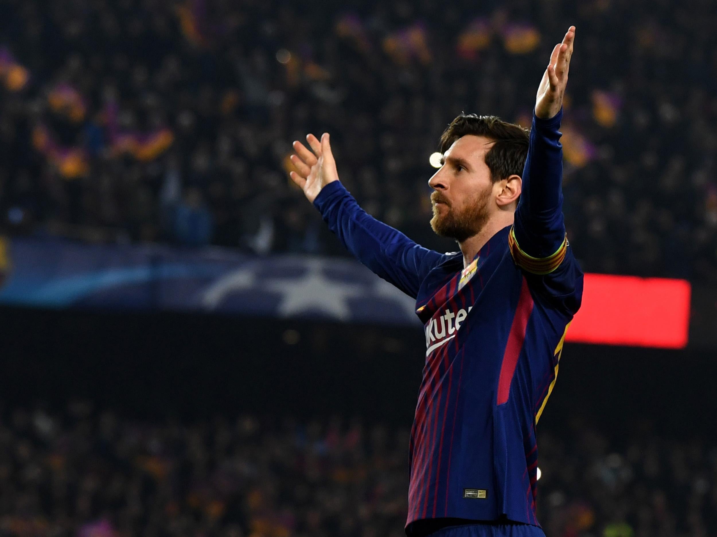 Lionel Messi was the star of the show as Barcelona saw off Chelsea at the Nou Camp