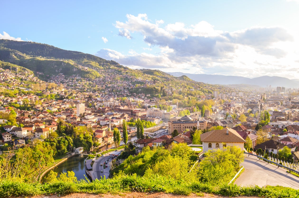 Sarajevo is one of the most beautiful capital cities (Getty/iStockphoto)