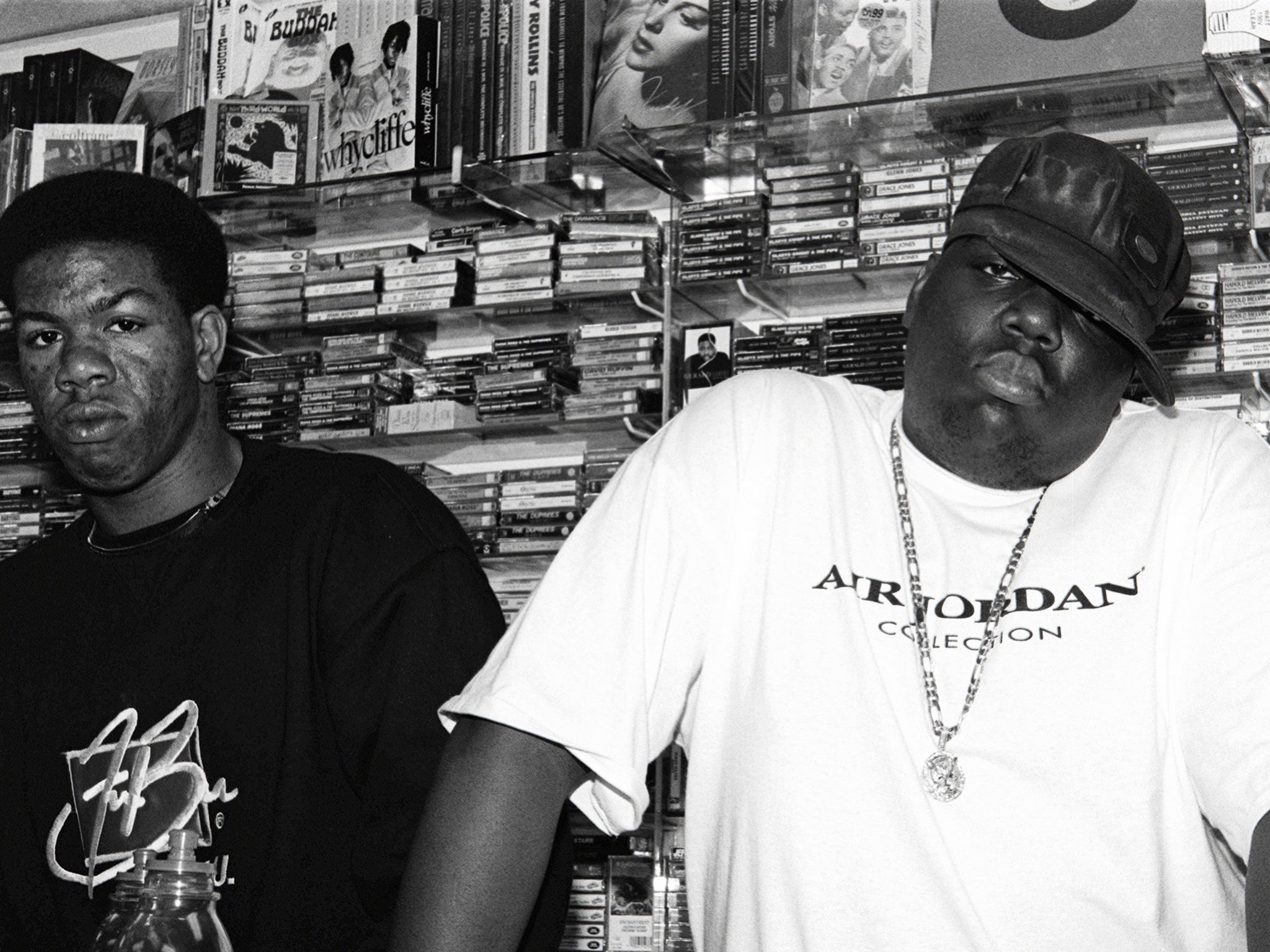 Craig Mack and Biggie Smalls in 1994