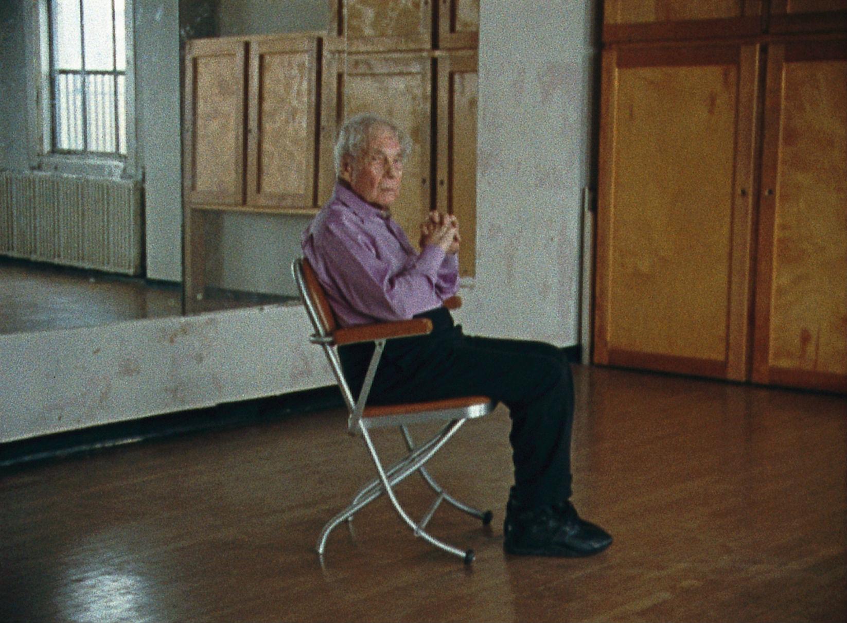 Merce Cunningham performs ‘Stillness...’ (Tacita Dean/Frith Street Gallery/Marian Goodman Gallery)