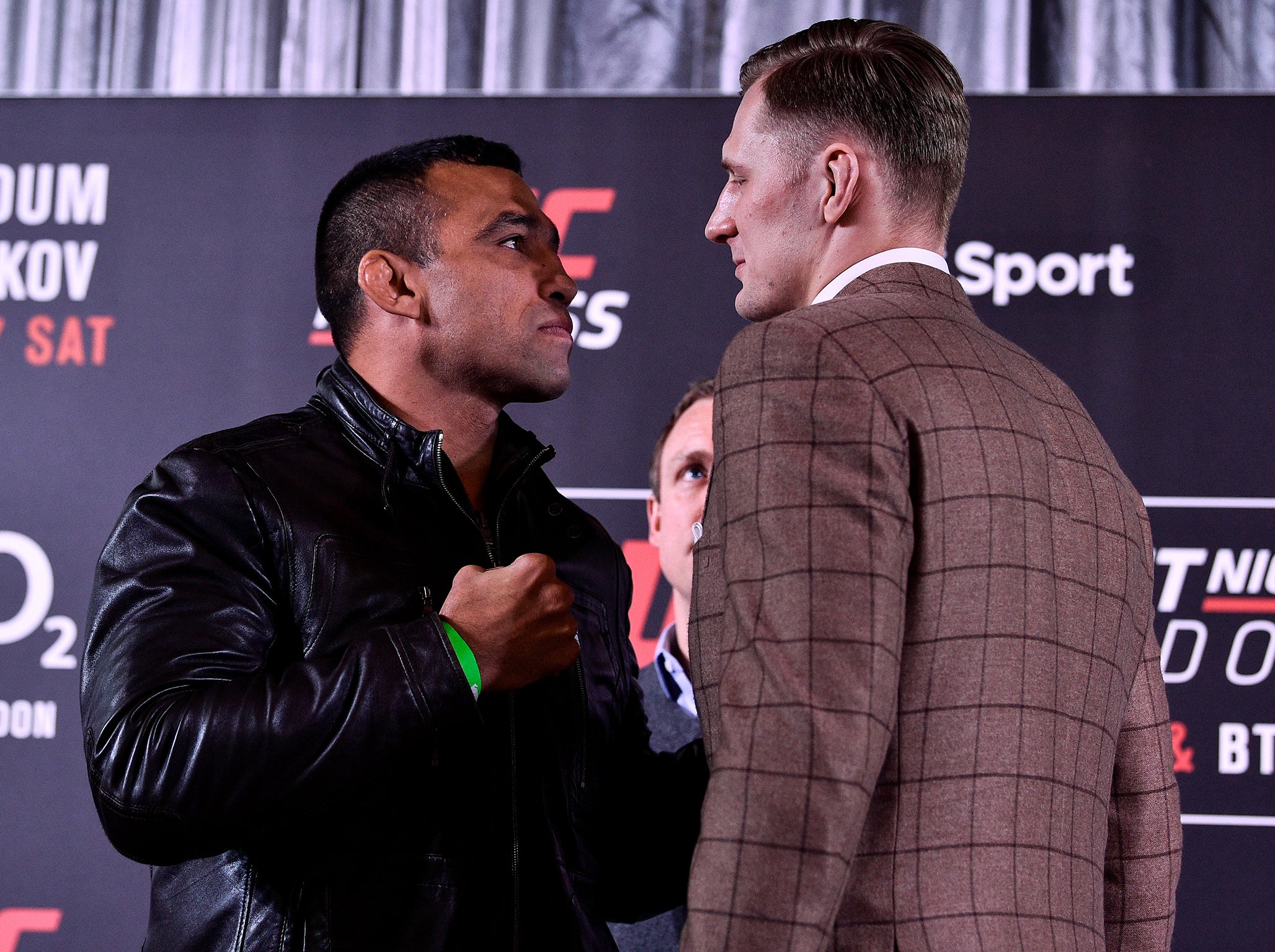 Fabrício Werdum and Alexander Volkov headline UFC London