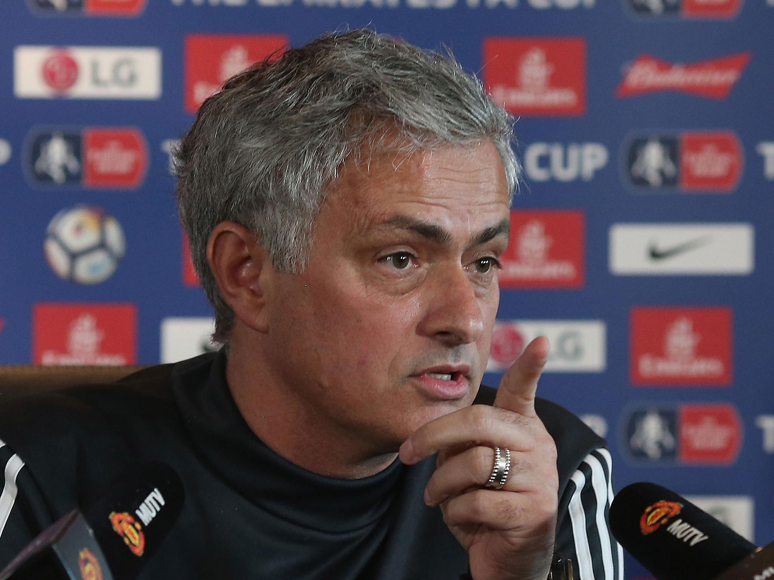 Jose Mourinho defended his tenure so far at a heated press conference