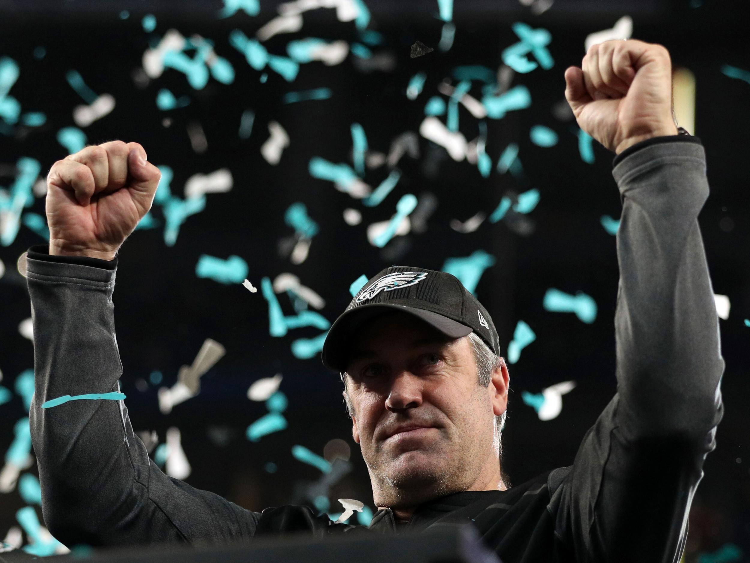 &#13;
Doug Pederson took Philadelphia all the way to a first Super Bowl &#13;