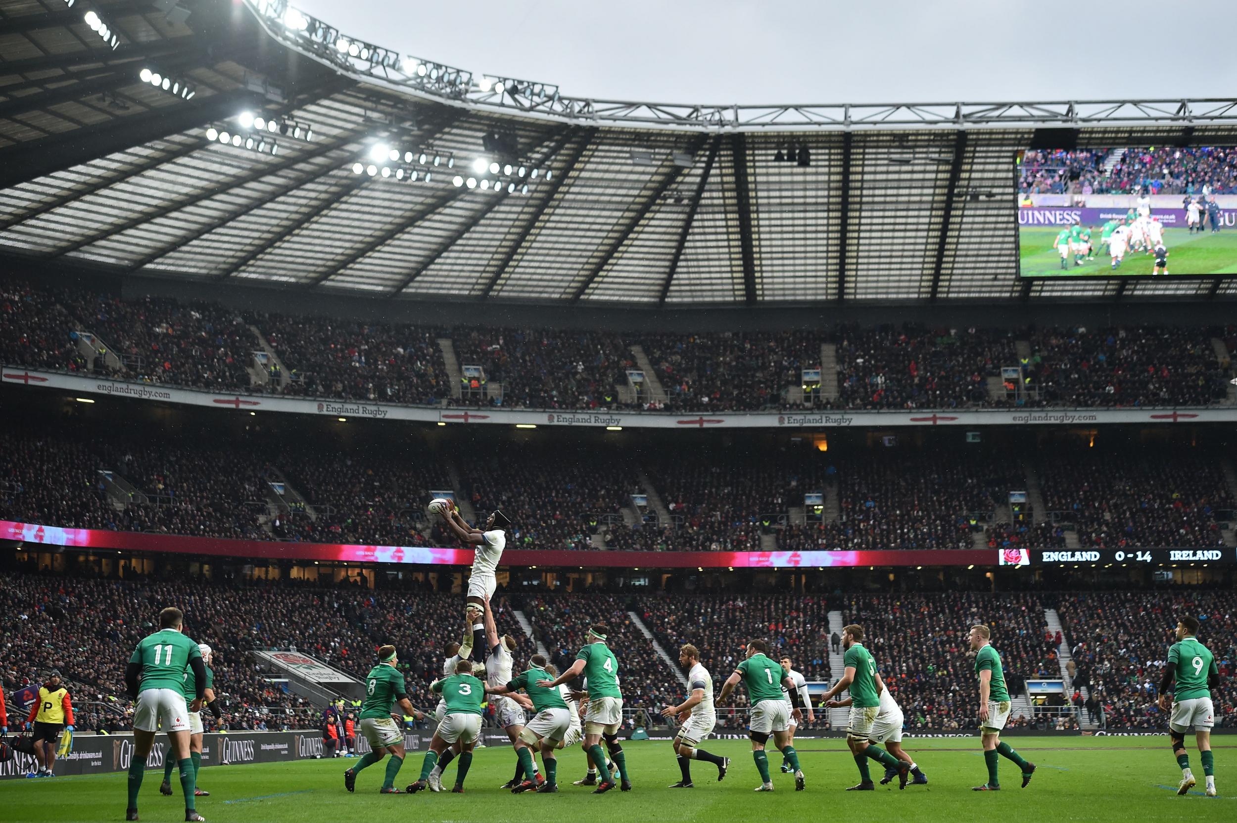 The RFU have committed to rugby union and NFL only at Twickenham (Getty)