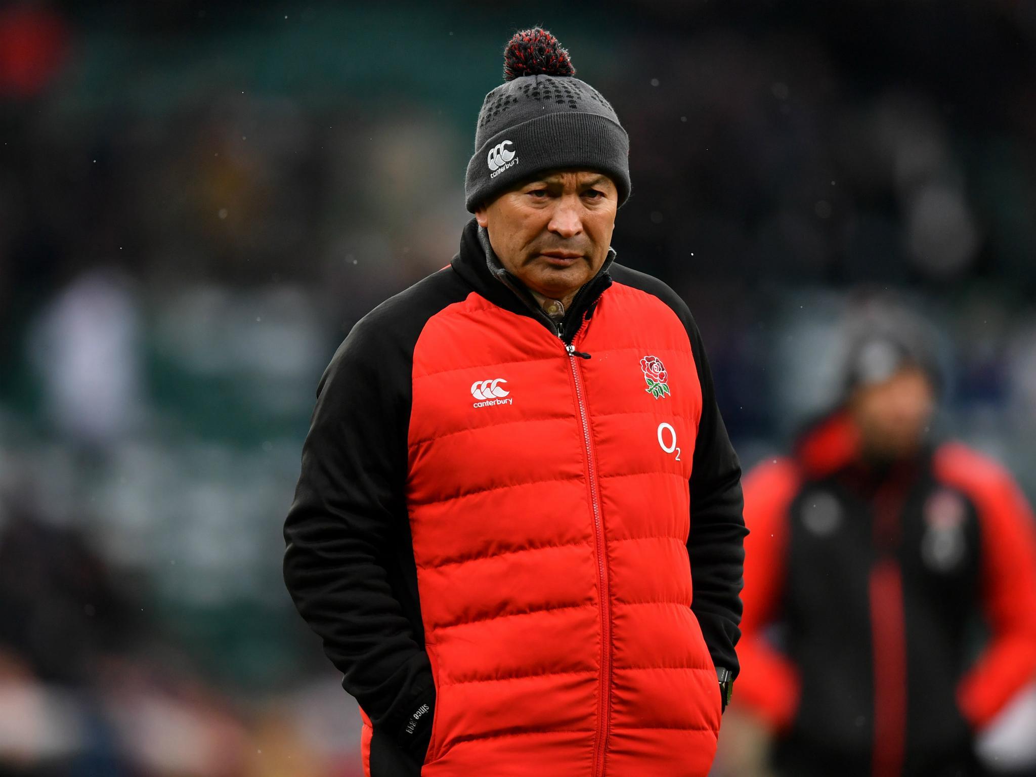 Eddie Jones was verbally abused on a train journey on his way to Old Trafford from Scotland