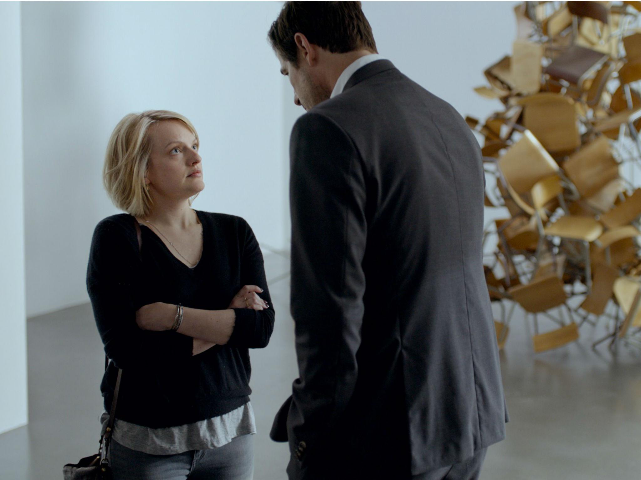 &#13;
Bang stars with Elisabeth Moss in ‘The Square’. She brought such a great quality to her role, Bang says (Lis Kasper Bang)&#13;