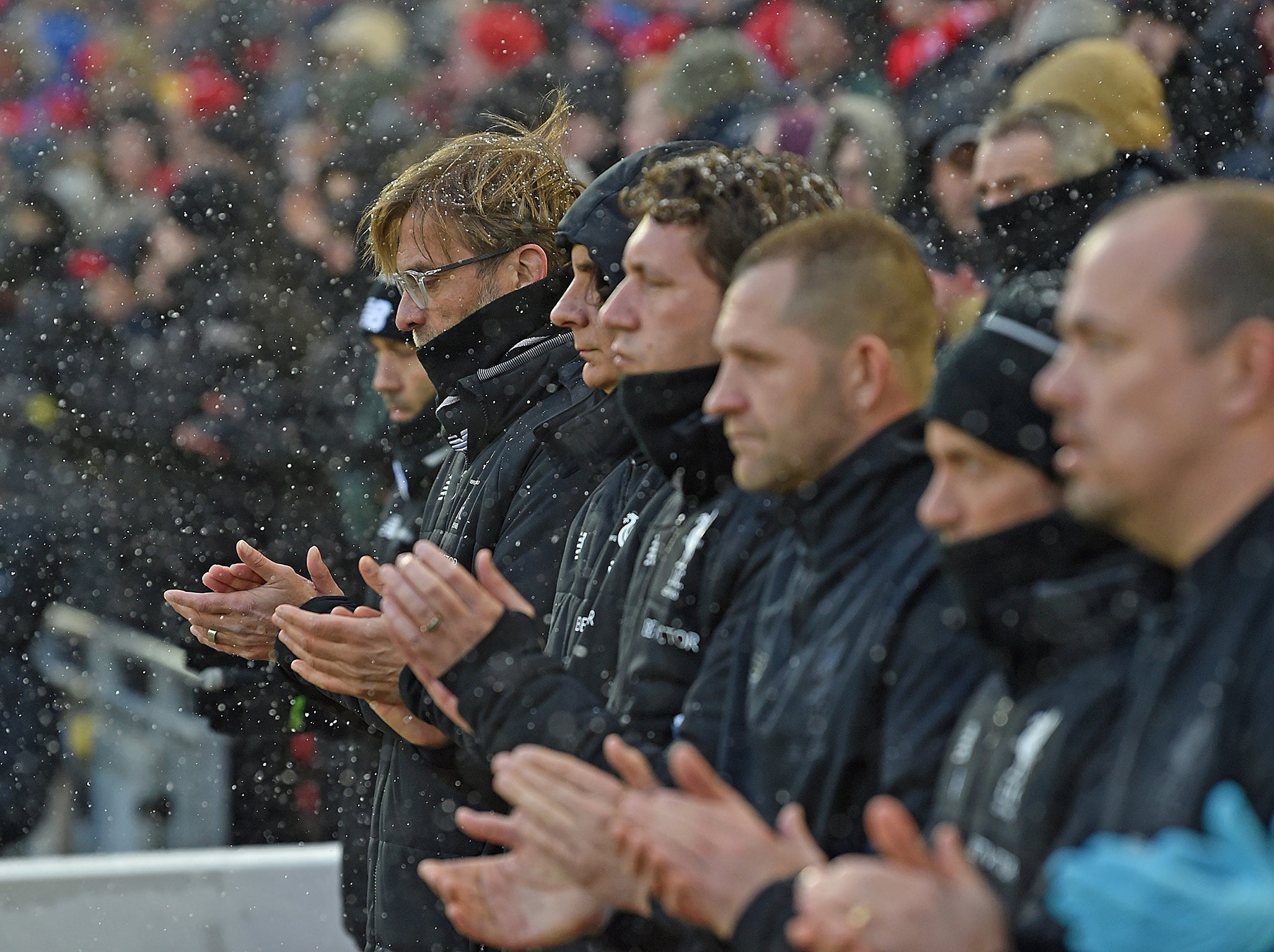 Jurgen Klopp was full of praise for Mo Salah