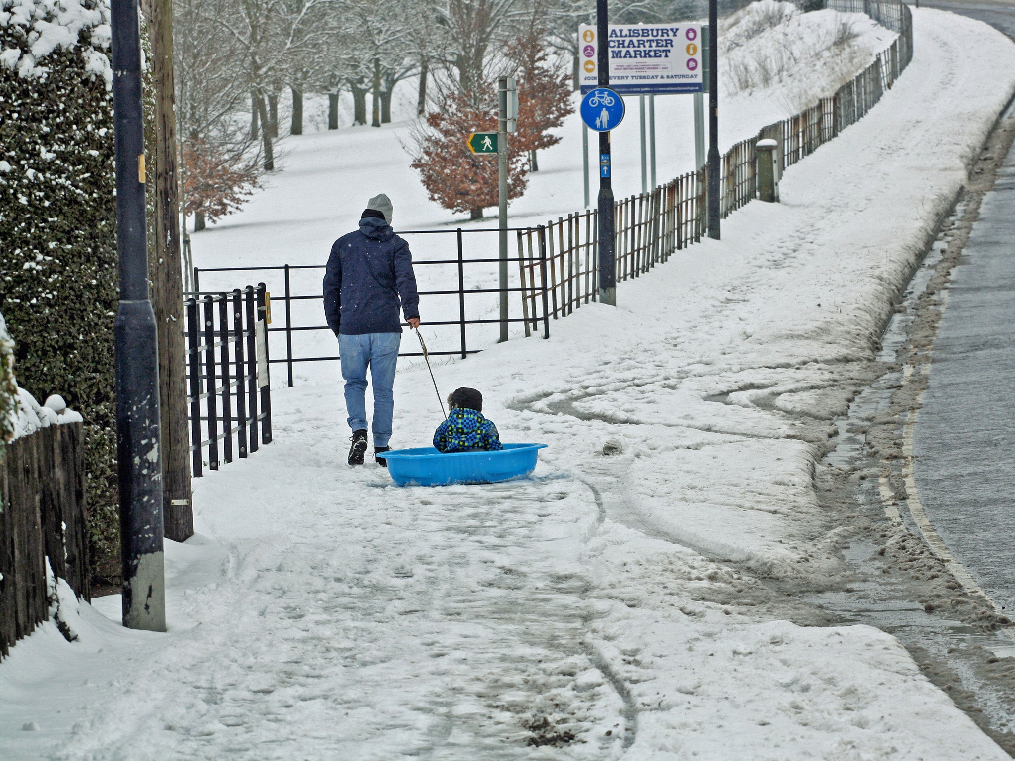 Parts of Britain were blanketed during the Beast from the East but the cold snap was not unprecedented