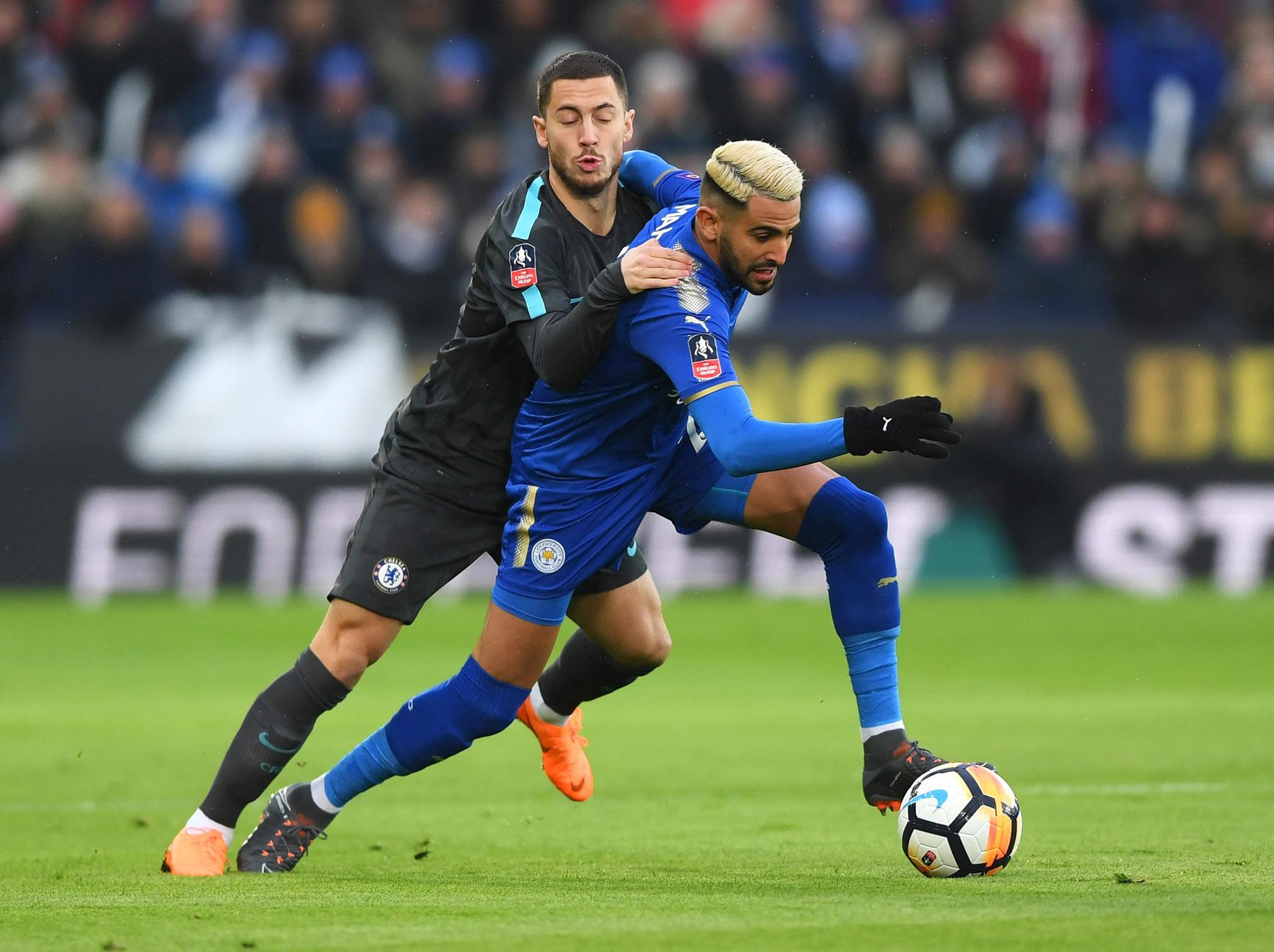 Riyad Mahrez has performed well for Leicester but now looks set to join Man City