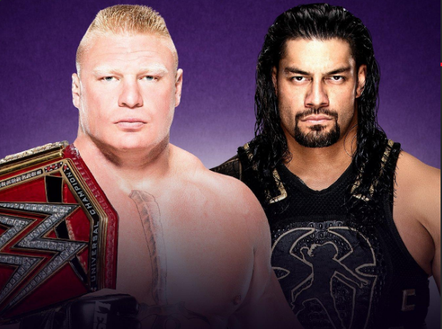 Brock Lesnar and Roman Reigns will do battle in the main event