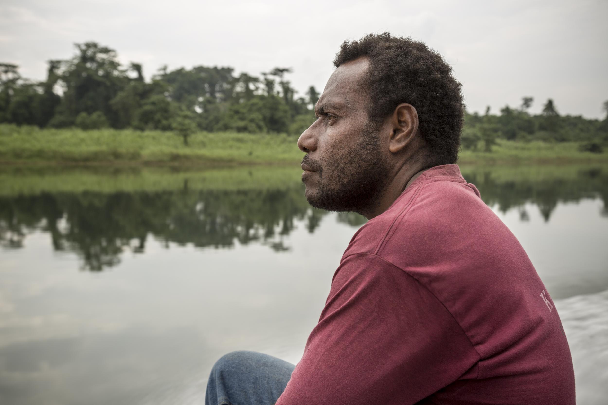 Paul Pavol, landowner-turned-activist: ‘The forest is our wholesale, forest is our timber yard, forest is our freezer, forest is our supplier’ (Fabio Erdos/Panos)