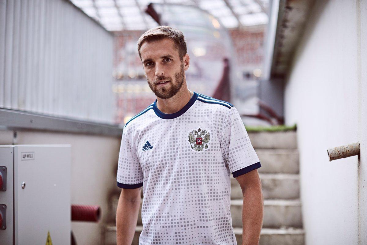 They say: A smart strip in white and blue with subtle geometric pattern.
<br></br>
Our verdict: Now that’s more like it! Big mistake not making this the home kit in our ever so humble opinion.